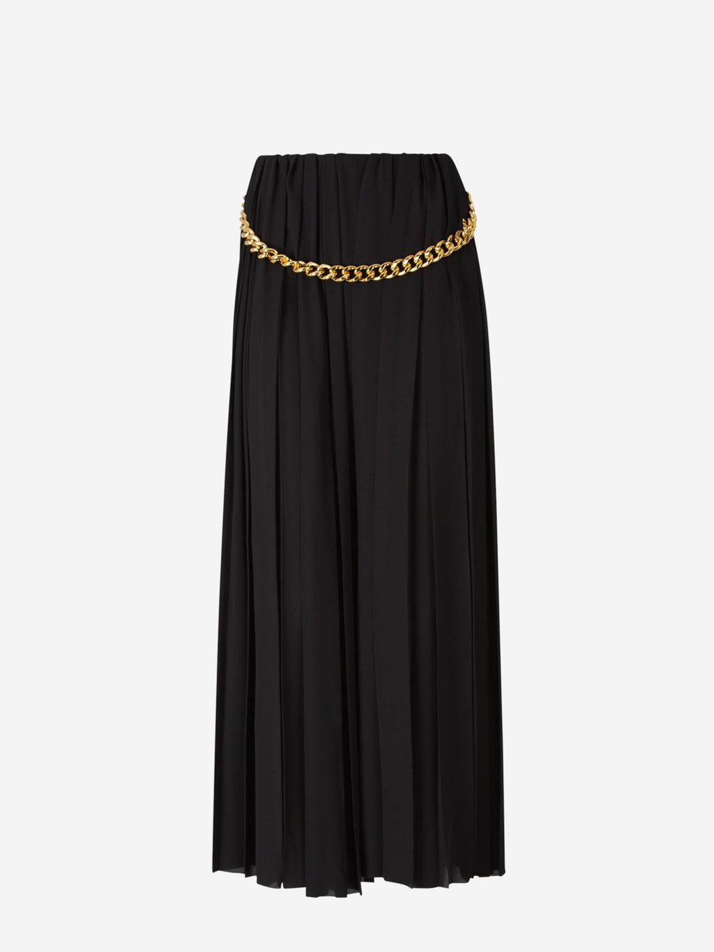 Pleated Maxi Skirt Balenciaga оригінал – Купити в Україні – боковий вид