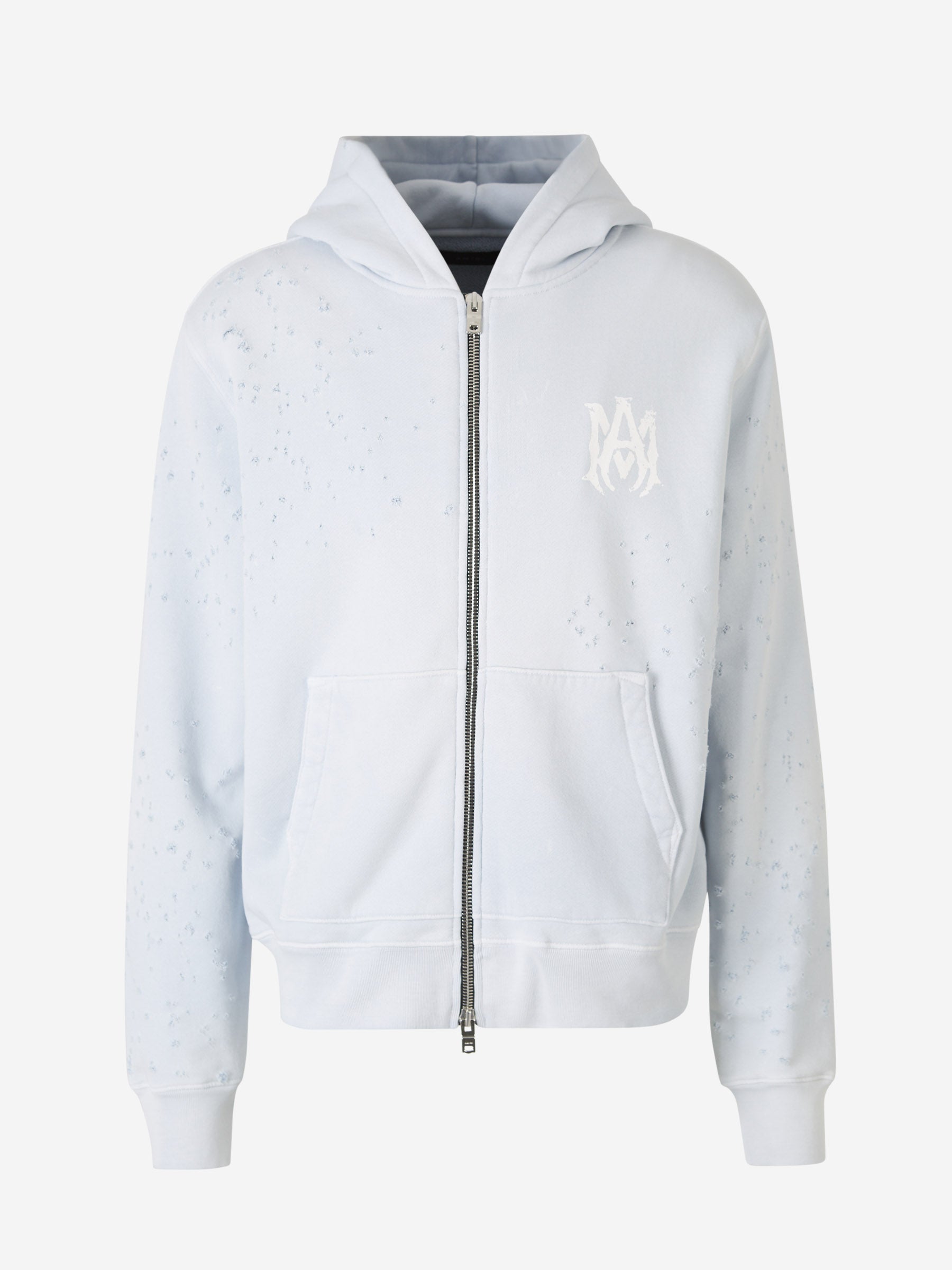 Оригінальна Logo Zip Hoodie Amiri – боковий вид