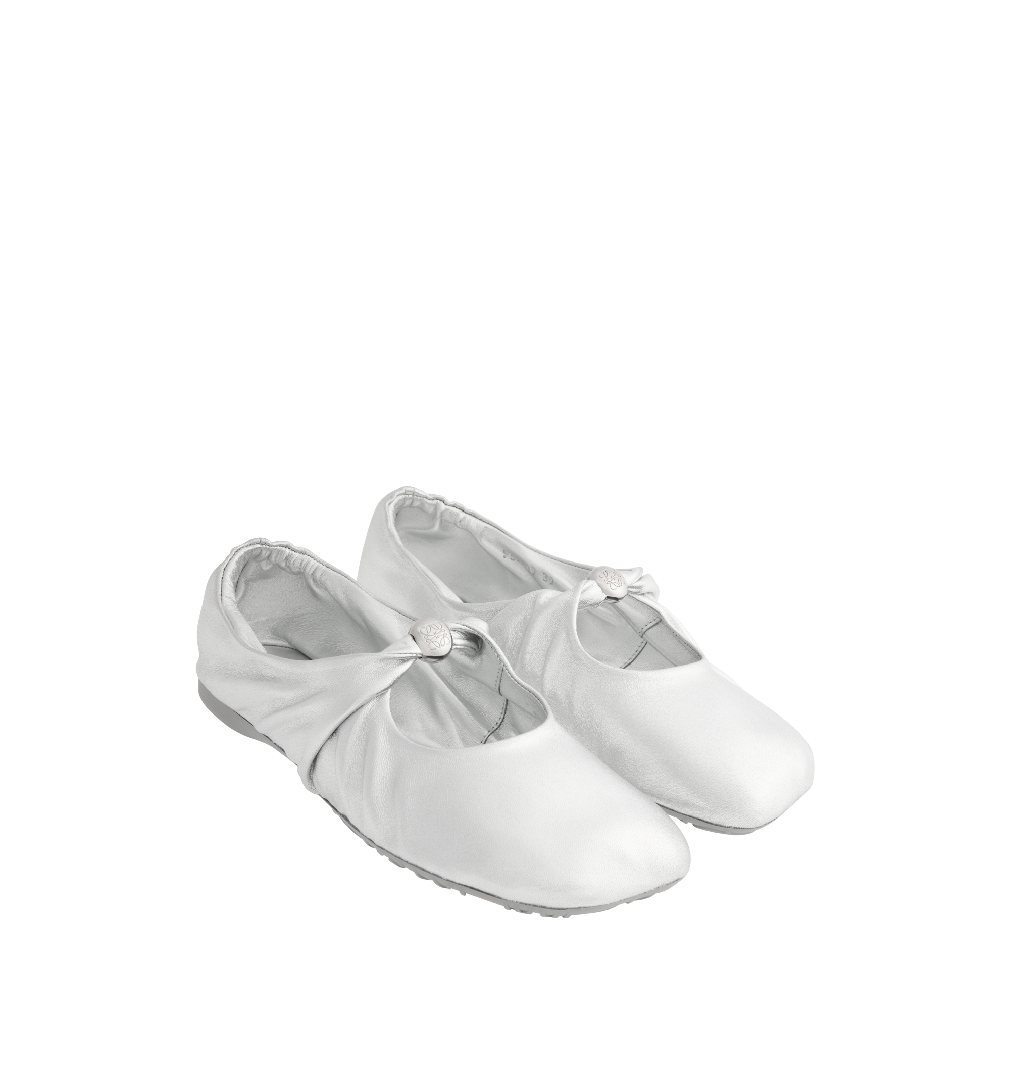 Оригінальна Pebble Soft Ballerina Flat Loewe – вид ззаду