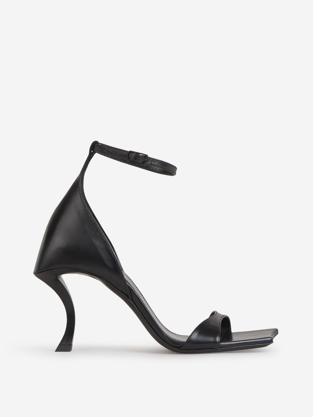Оригінальна Leather Hourglass Sandals Balenciaga – боковий вид