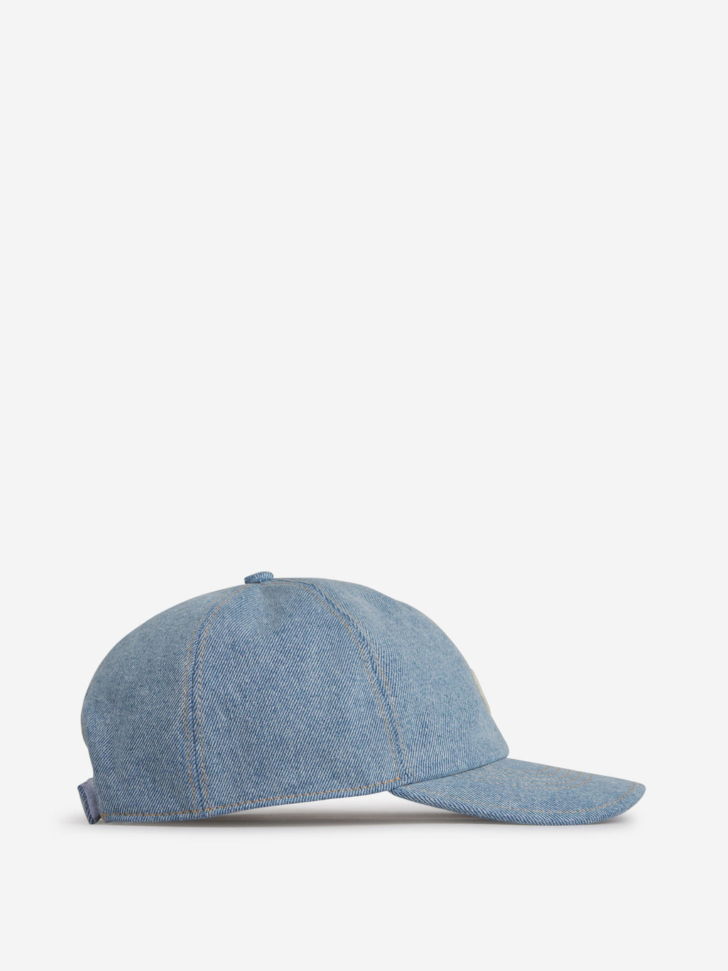 Denim Logo Cap Moncler – Гарантія оригінальності – вид ззаду