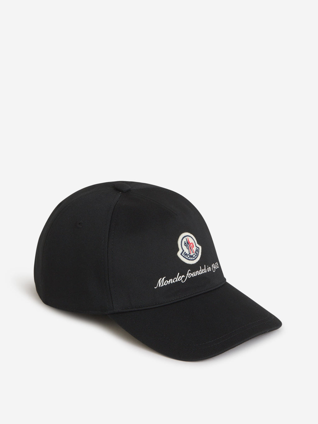 Оригінальна Logo Cotton Cap Moncler – боковий вид