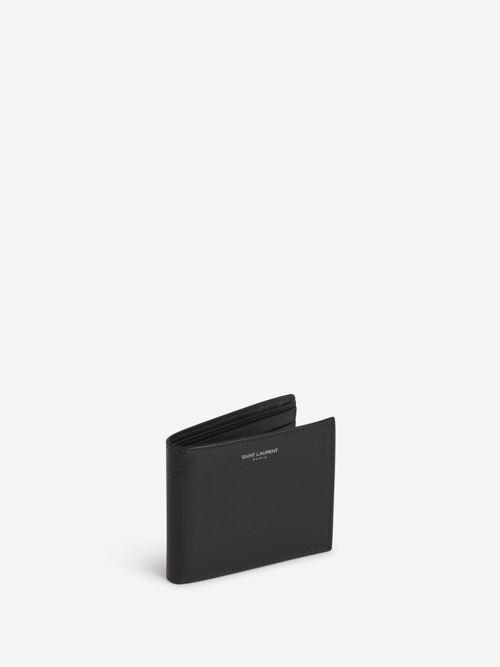 Logo Leather Wallet Saint laurent – Гарантія оригінальності – вид ззаду