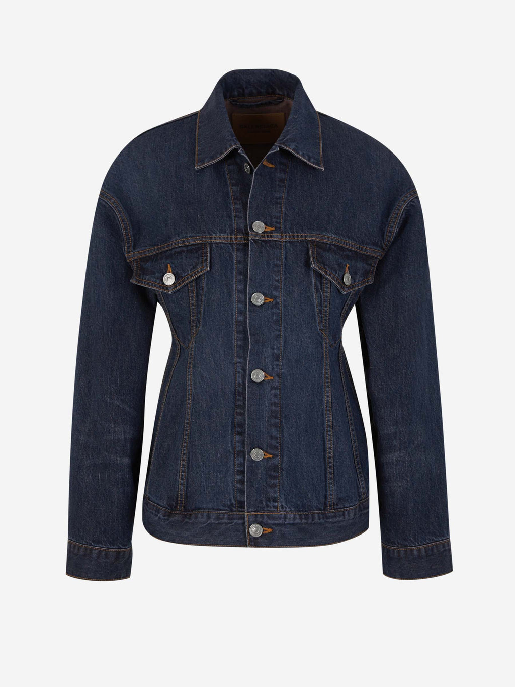 Cotton Denim Jacket Balenciaga оригінал – Купити в Україні – боковий вид