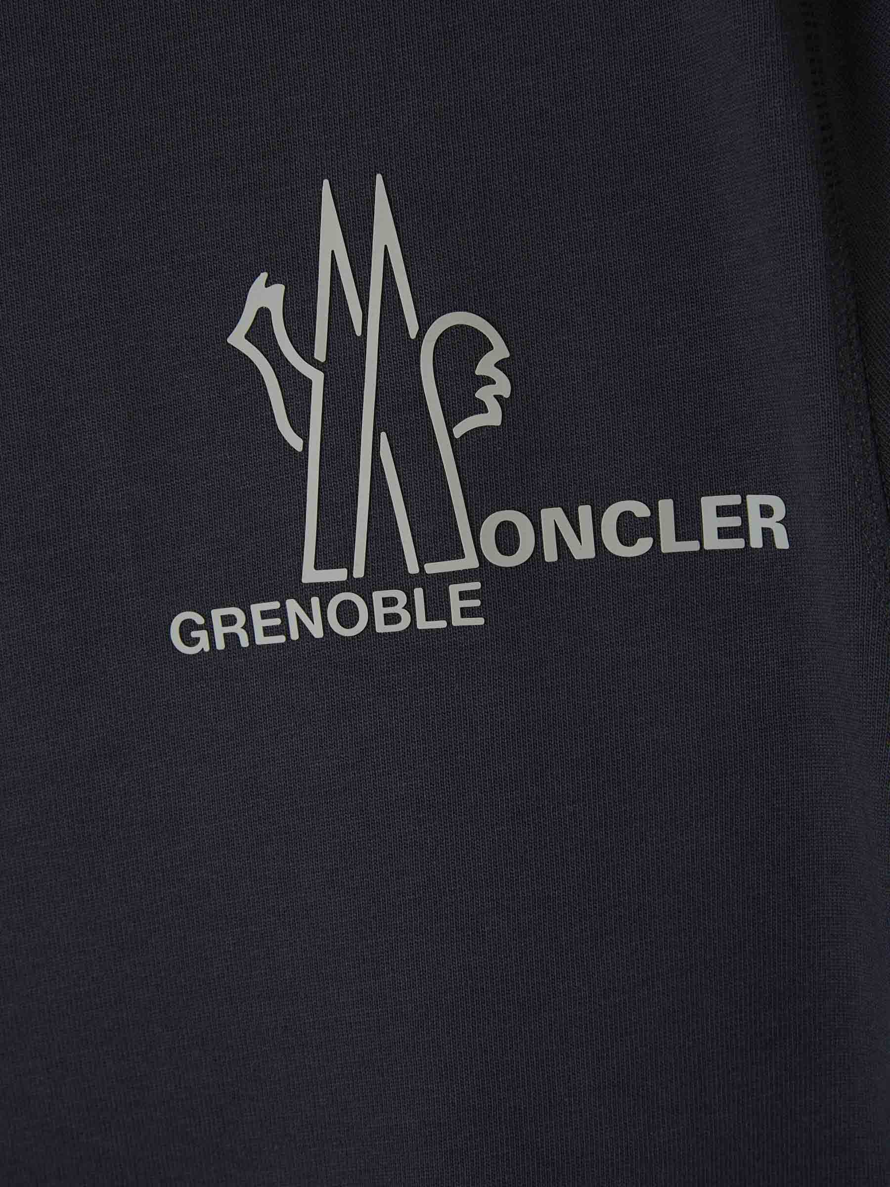 Printed Cotton T-Shirt Moncler – Гарантія оригінальності – збільшений вид