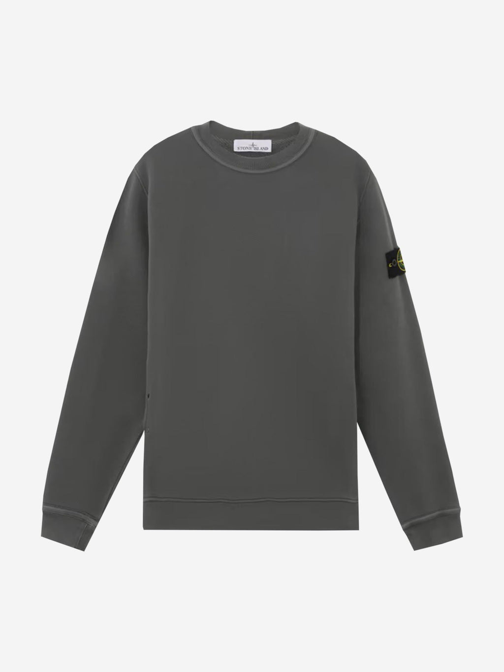 Cotton Logo Sweatshirt Stone island – Гарантія оригінальності – боковий вид