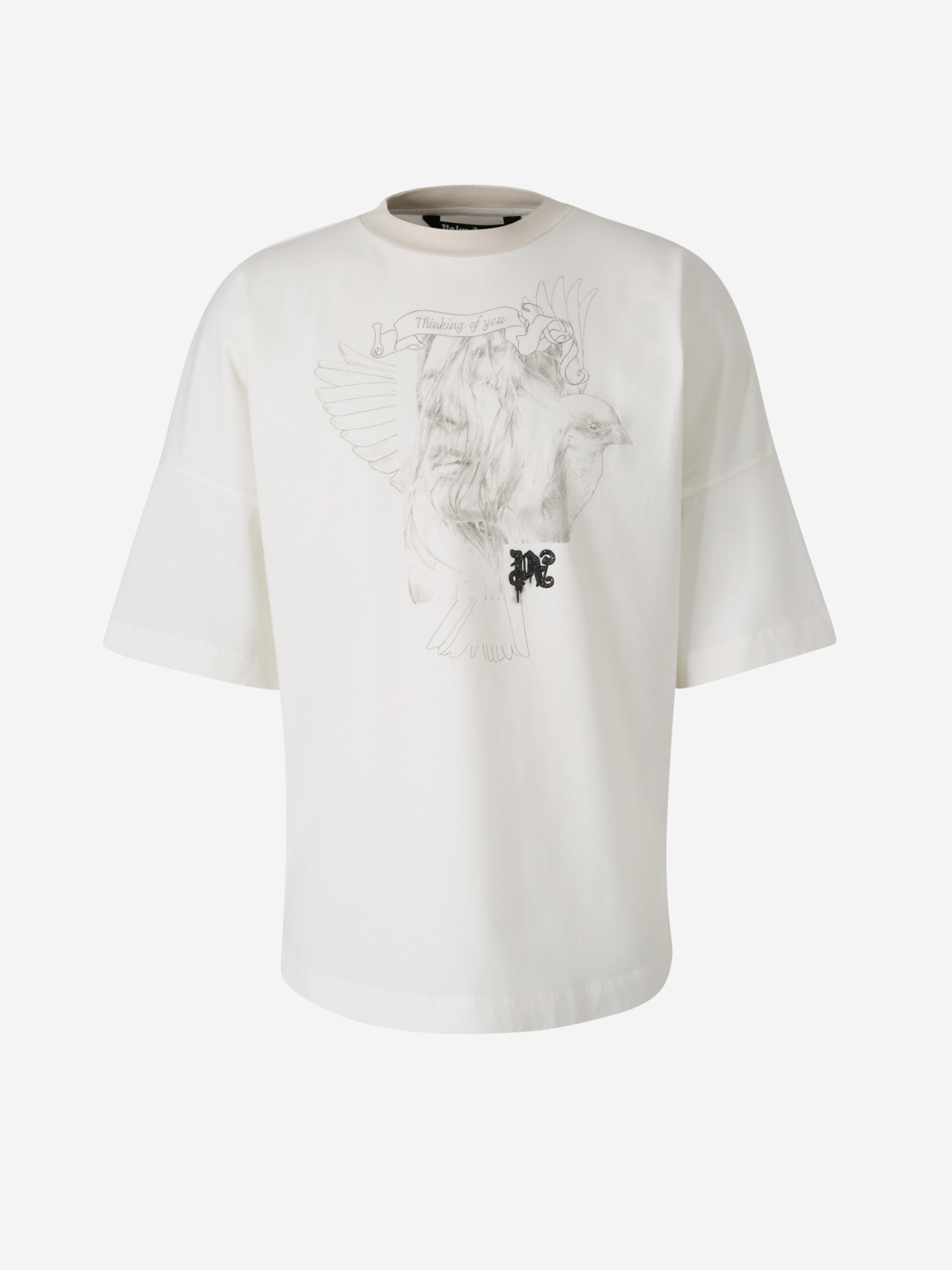 Portrait Pencil T-Shirt Palm angels оригінал – Купити в Україні – боковий вид