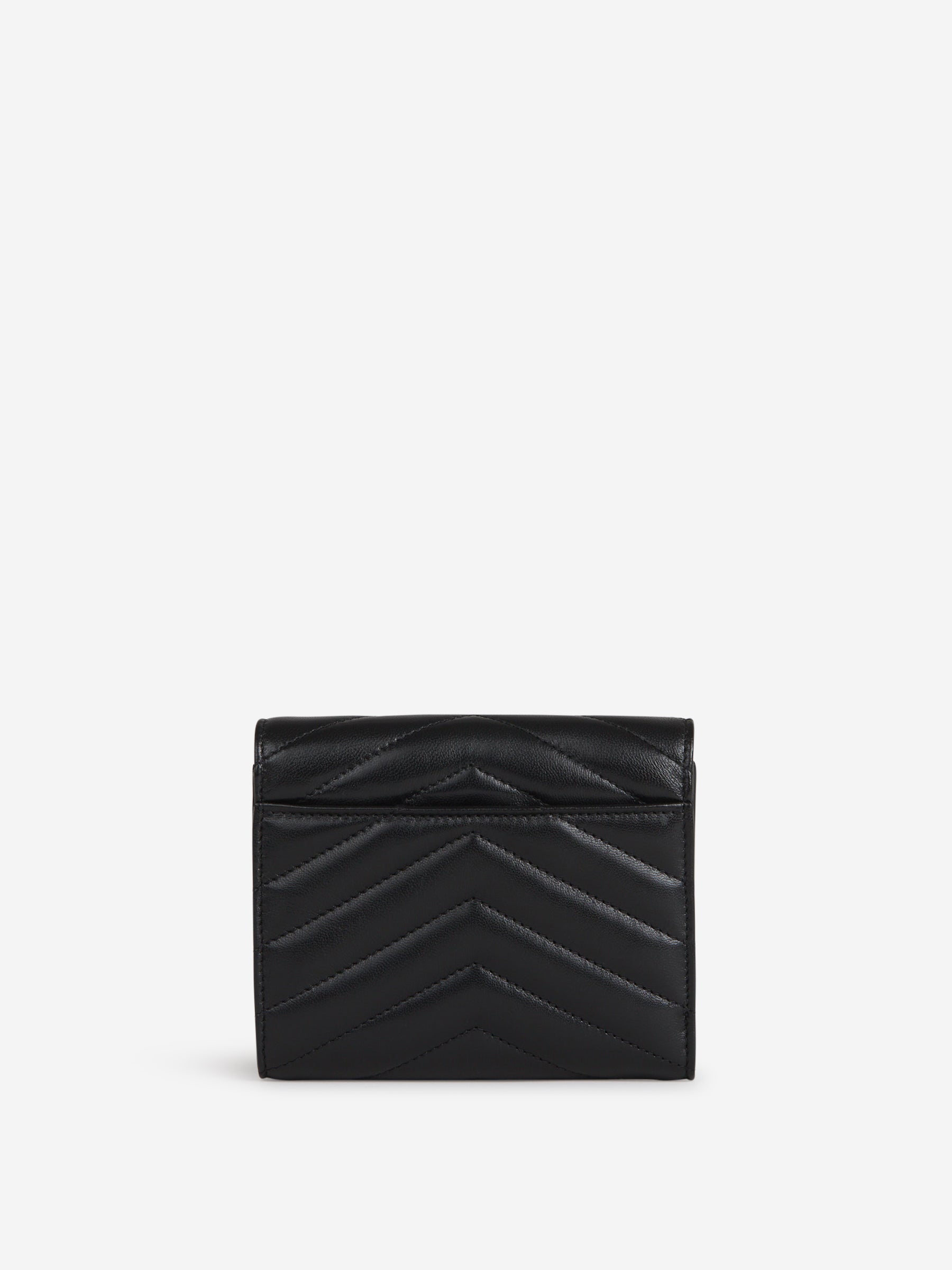 Logo Leather Wallet Saint laurent – Гарантія оригінальності – детальний вид