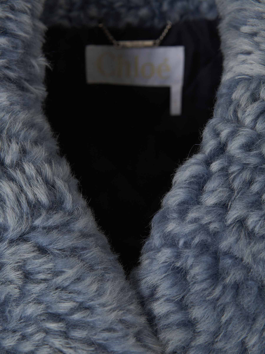 Fur Denim Jacket Chloe – Гарантія оригінальності – детальний вид