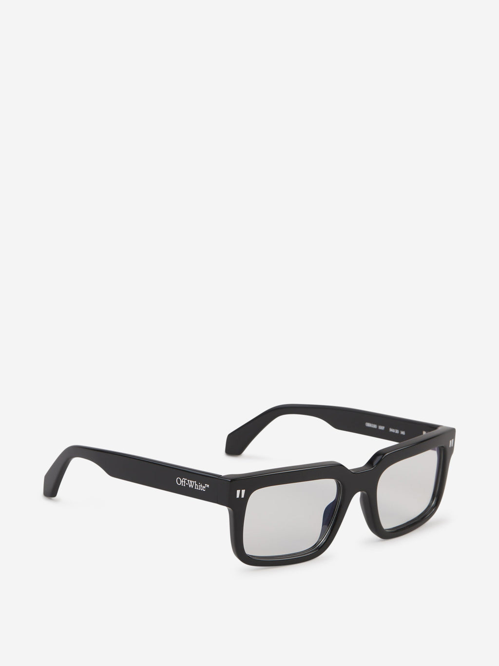 Оригінальна On2 Clip Rectangular Sunglasses Off-white – збільшений вид