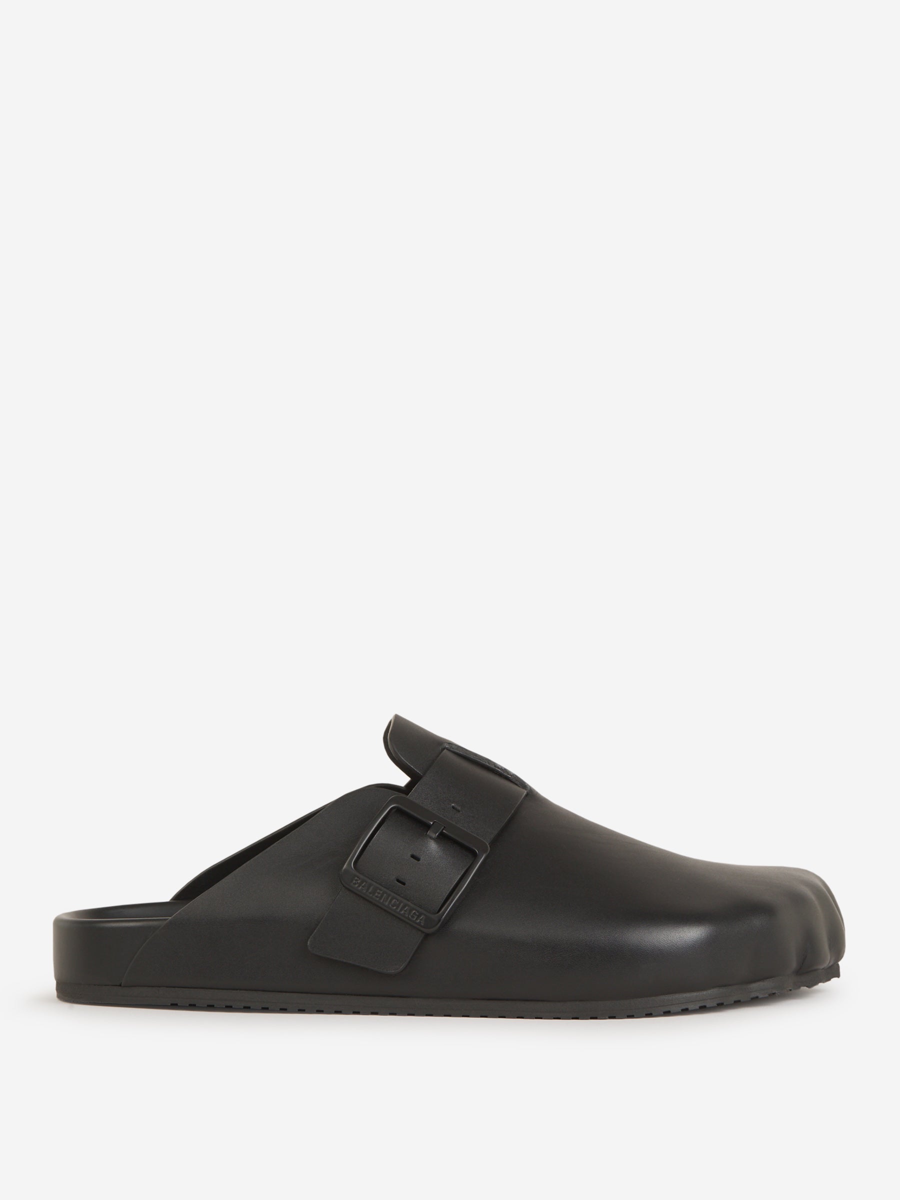 Leather Sunday Mule Balenciaga – Гарантія оригінальності – боковий вид