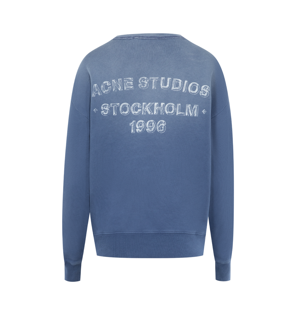 Sprayed Logo Sweatshirt Acne studios оригінал – Купити в Україні – вид ззаду