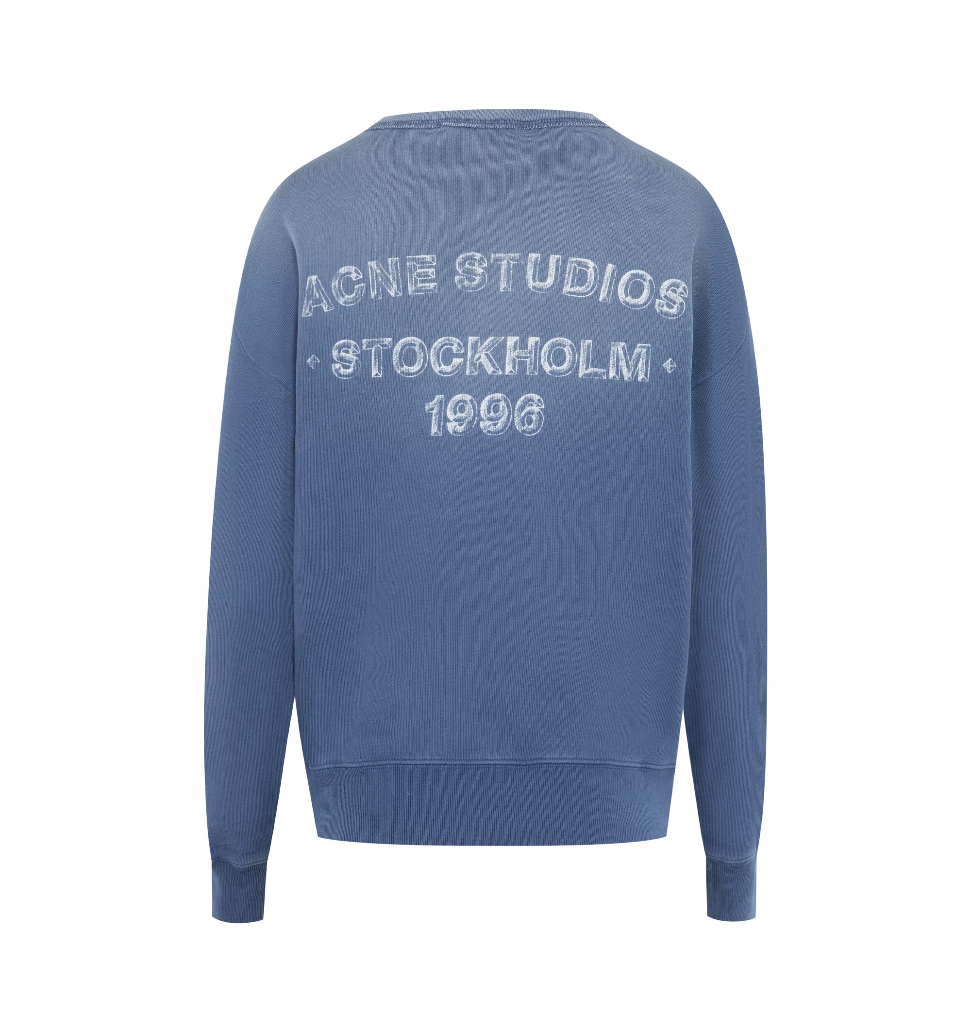 Sprayed Logo Sweatshirt Acne studios оригінал – Купити в Україні – вид ззаду