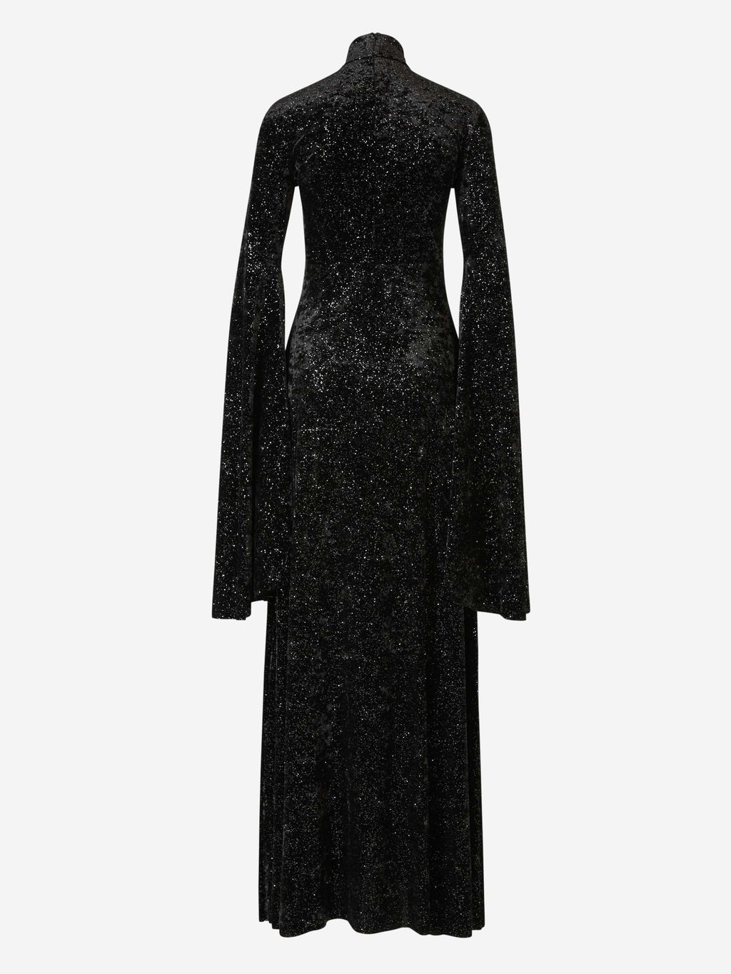 Velvet Maxi Dress Balenciaga – Гарантія оригінальності – вид ззаду