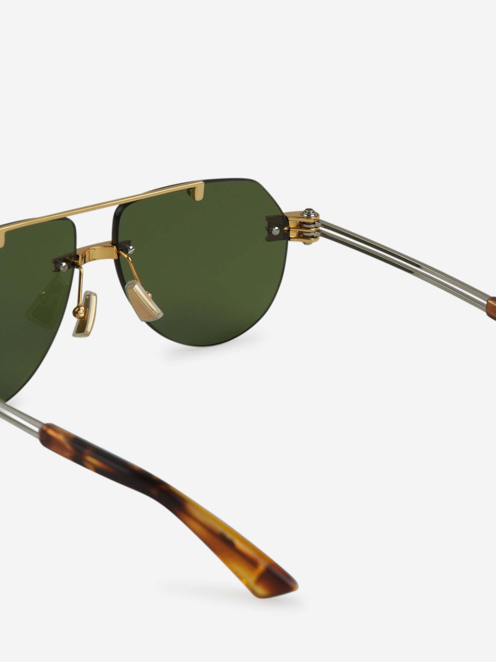 Gold Sunglasses Bottega veneta – Гарантія оригінальності – збільшений вид