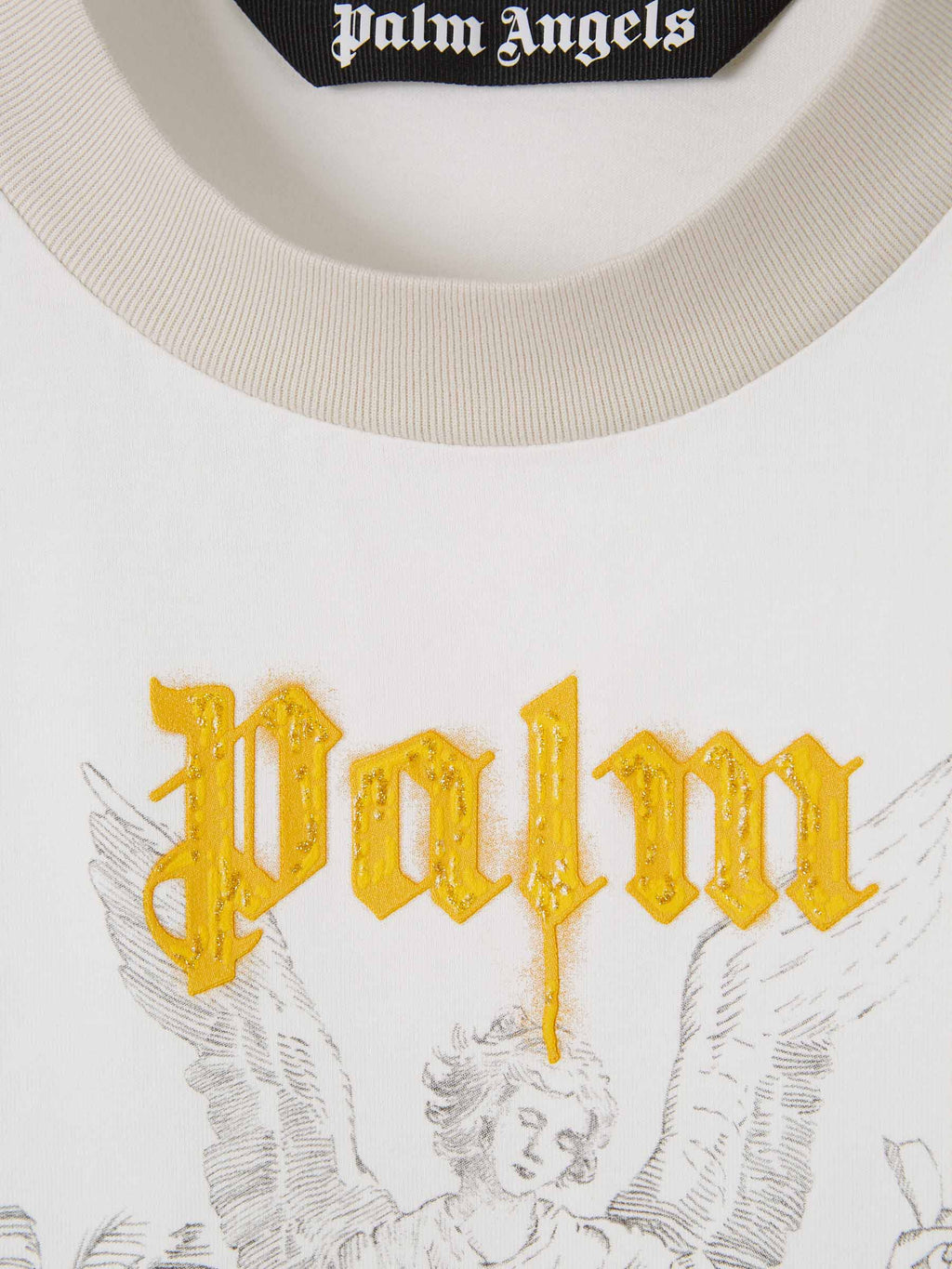 Angel Motif T-Shirt Palm angels – Гарантія оригінальності – детальний вид