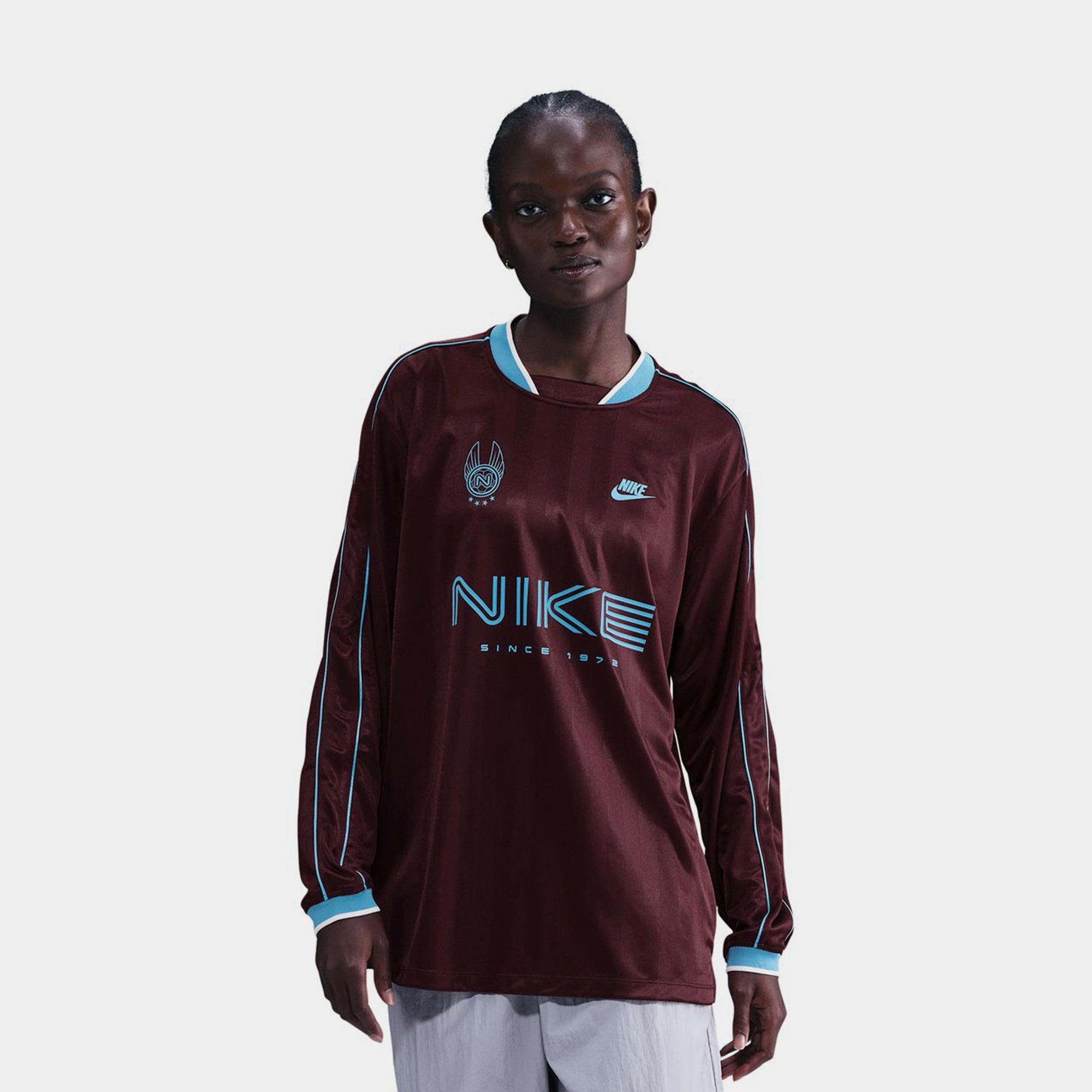 Nsw Long Sleeve Womens Jersey Nike – Гарантія оригінальності – боковий вид