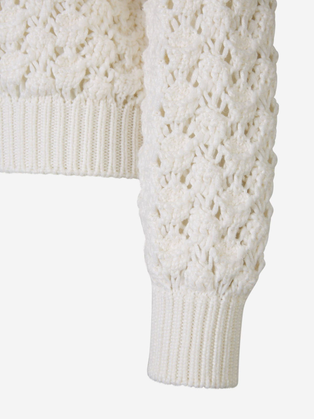 Cotton Crochet Sweater Loro piana – Гарантія оригінальності – збільшений вид