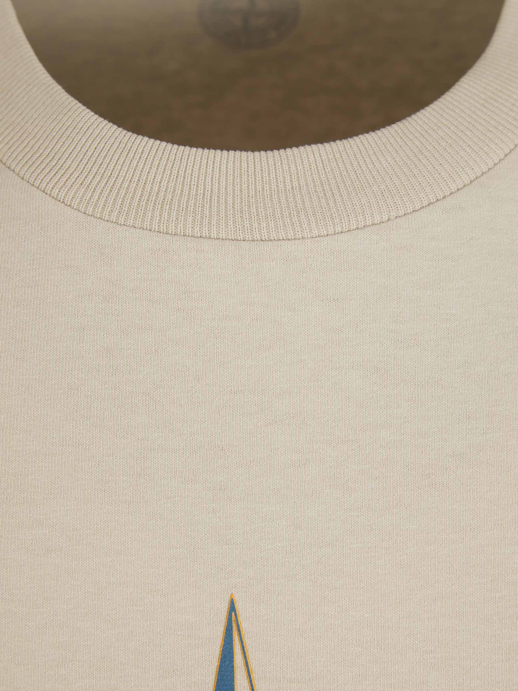 Оригінальна Cotton Logo T-Shirt Stone island – детальний вид