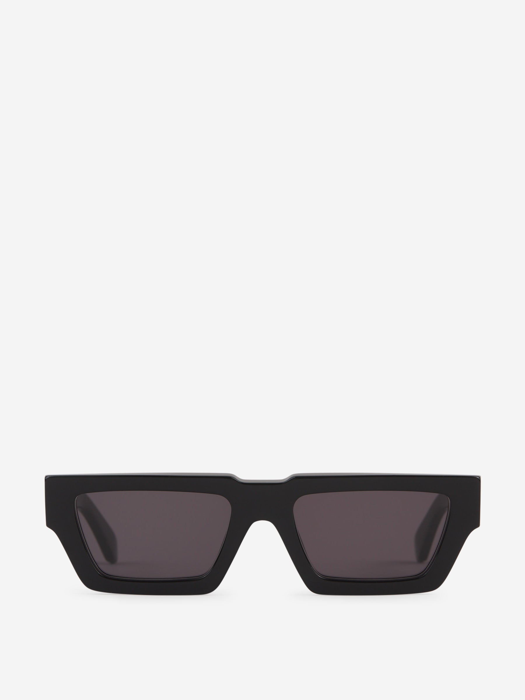Manchester Rectangular Sunglasses Off-white оригінал – Купити в Україні – боковий вид