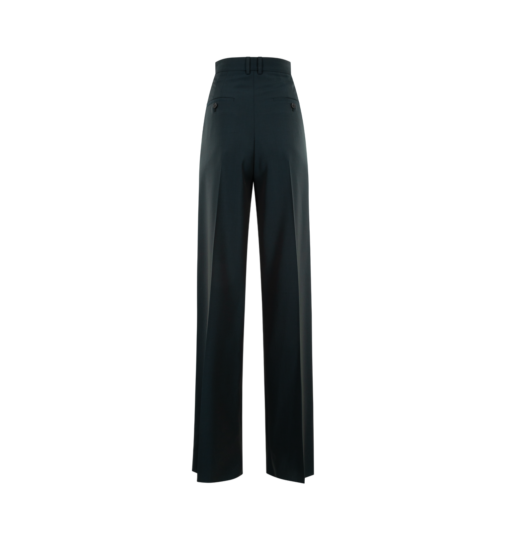 Wide Leg Pant Saint laurent – Гарантія оригінальності – вид ззаду