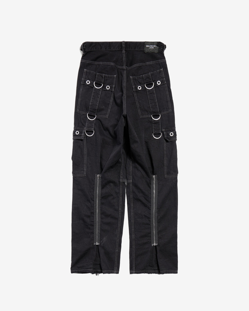 Mens D Ring Cargo Pants Balenciaga оригінал – Купити в Україні – вид ззаду