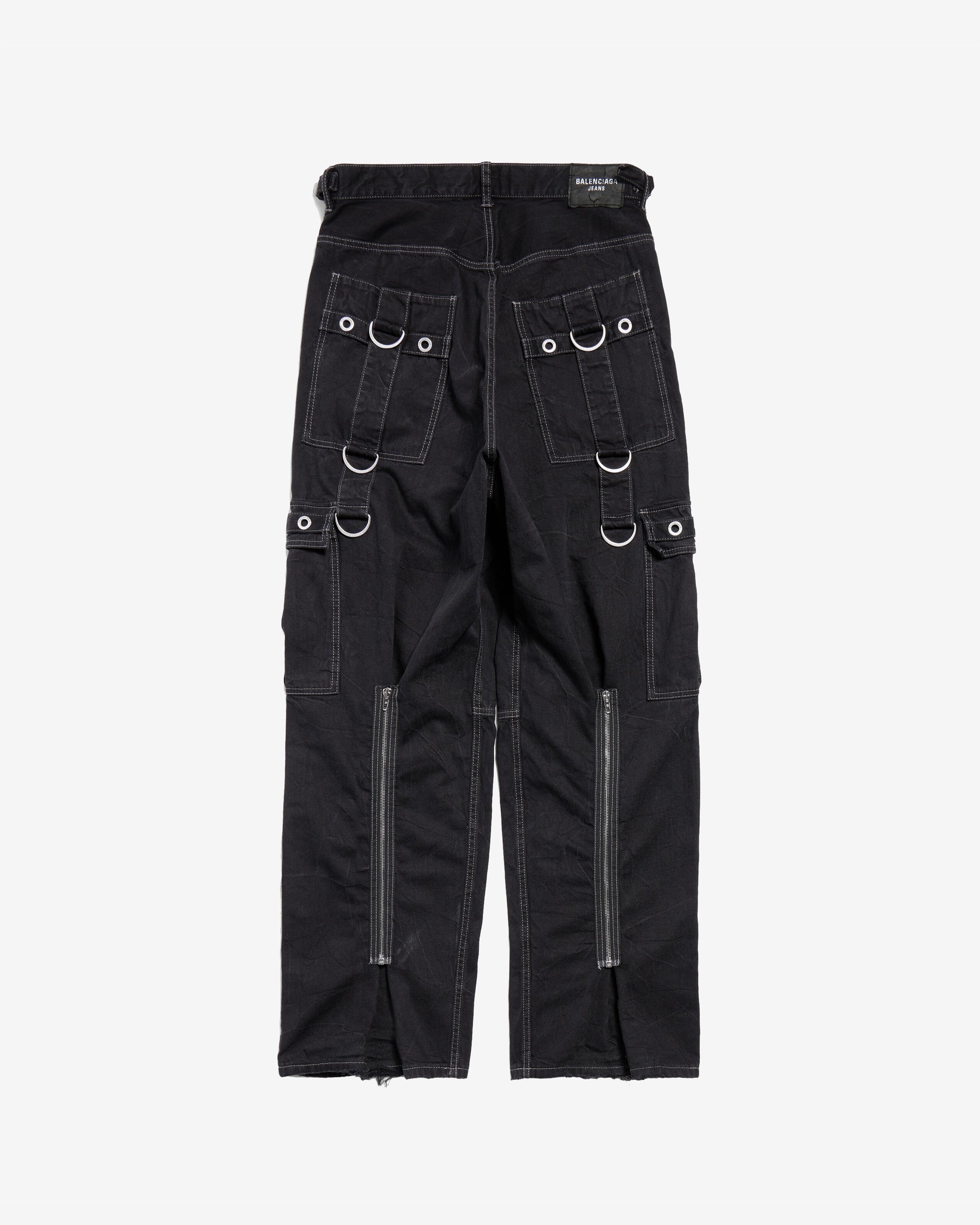 Mens D Ring Cargo Pants Balenciaga оригінал – Купити в Україні – вид ззаду - BALENCIAGA
