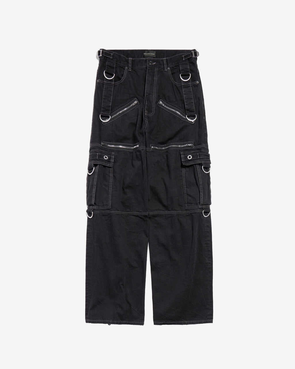 Mens D Ring Cargo Pants Balenciaga оригінал – Купити в Україні – боковий вид