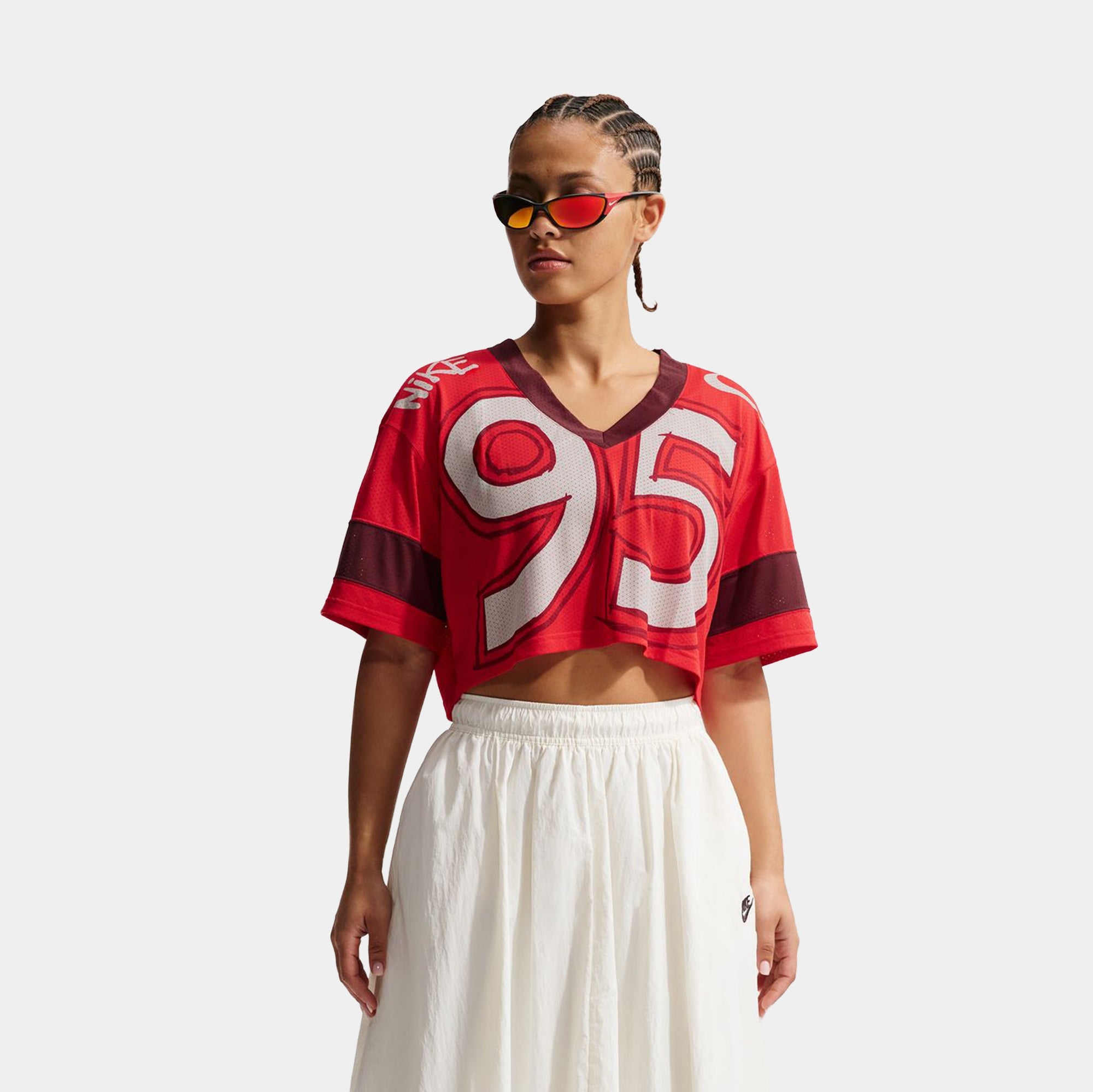 Nsw Oversized Cropped Womens Jersey Nike оригінал – Купити в Україні – боковий вид
