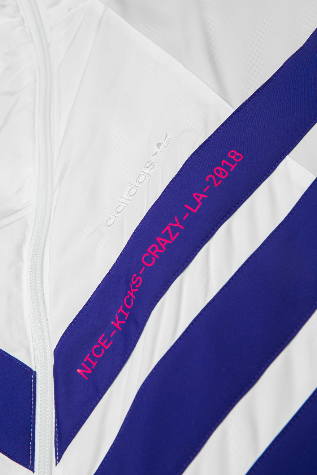 X Nice Kicks Mens Track Jacket White Adidas оригінал – Купити в Україні – детальний вид