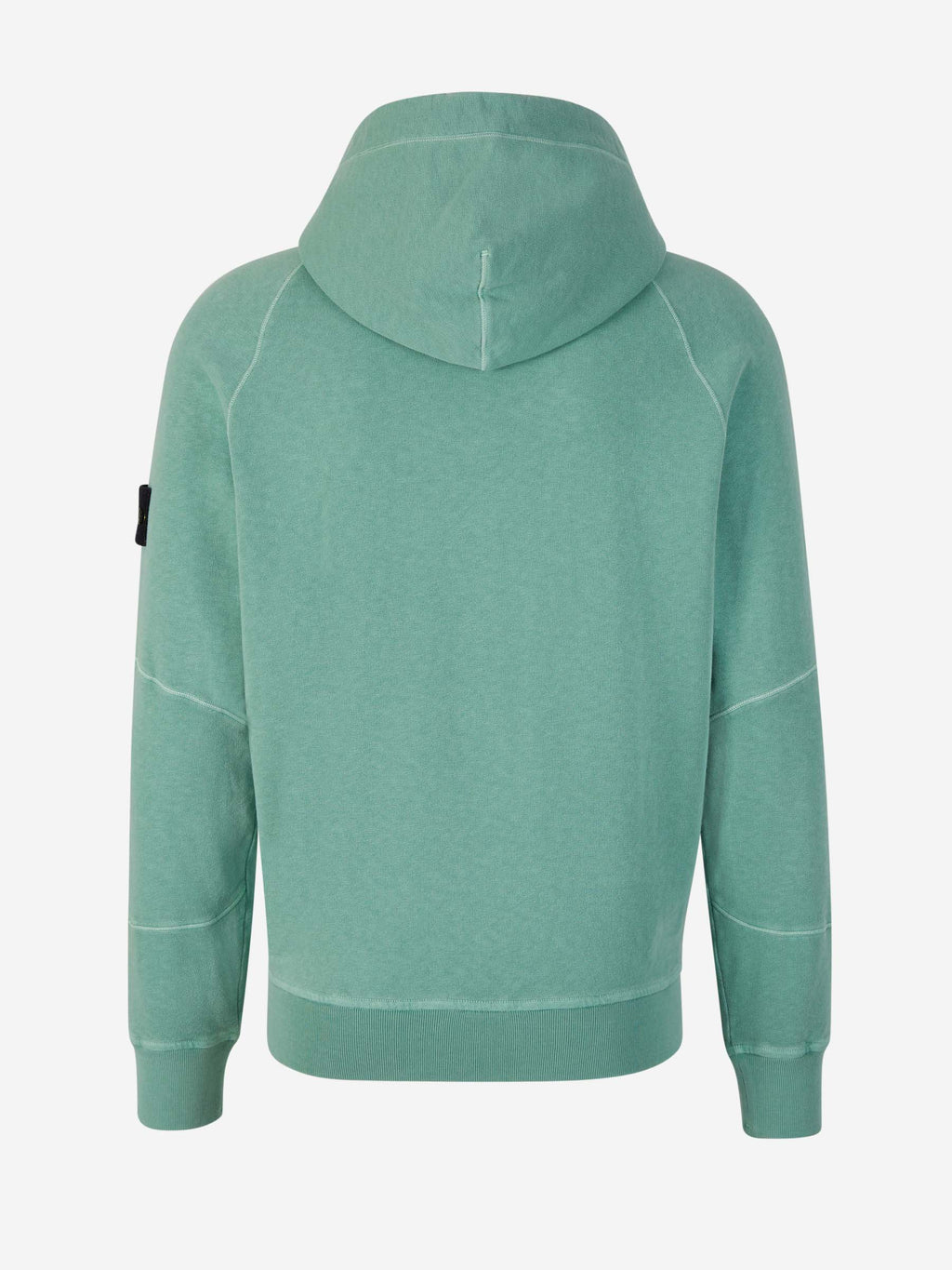 Оригінальна Cotton Zipper Sweatshirt Stone island – вид ззаду