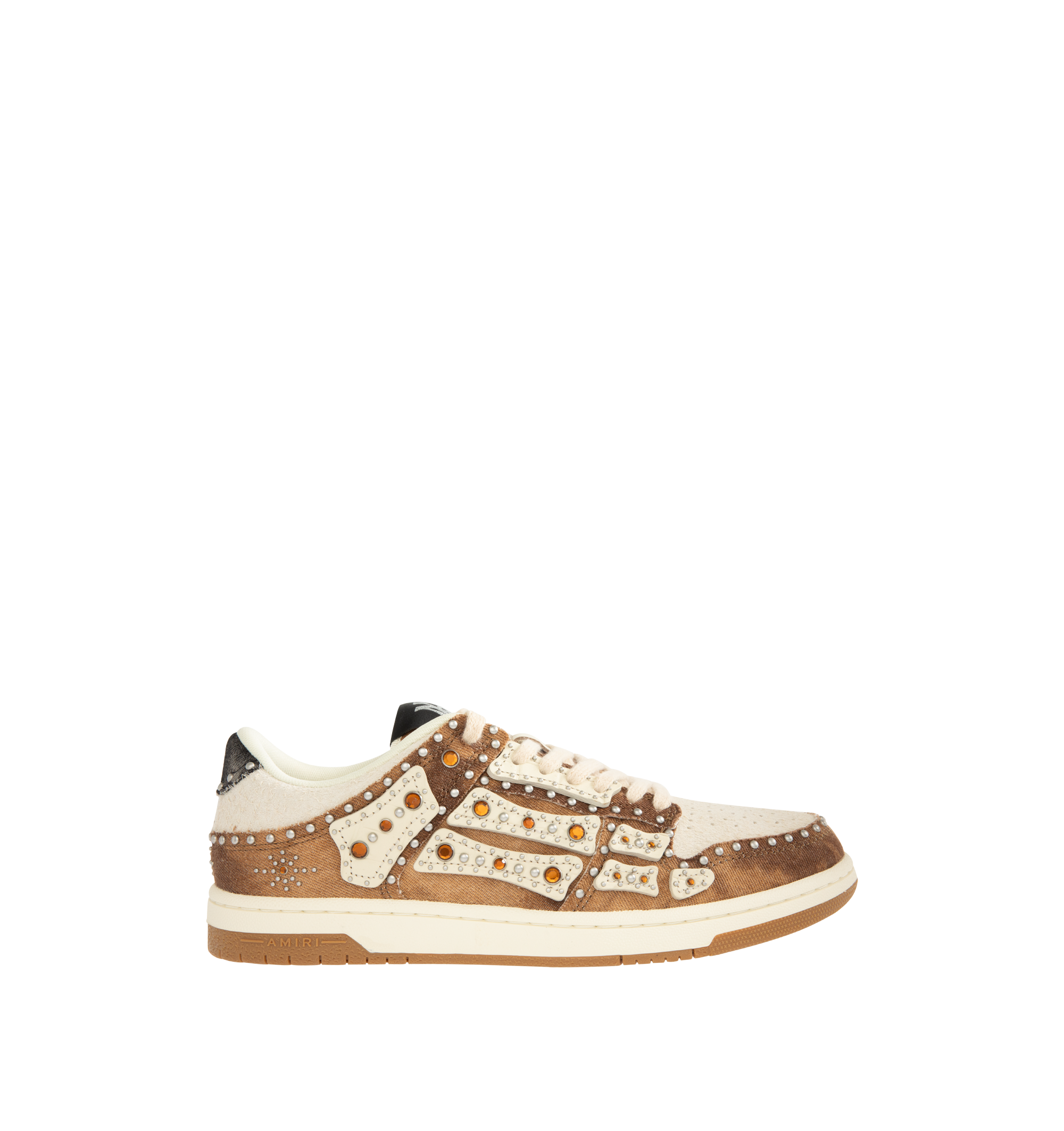 Оригінальна Stud Skel Top Low Sneaker Amiri – боковий вид