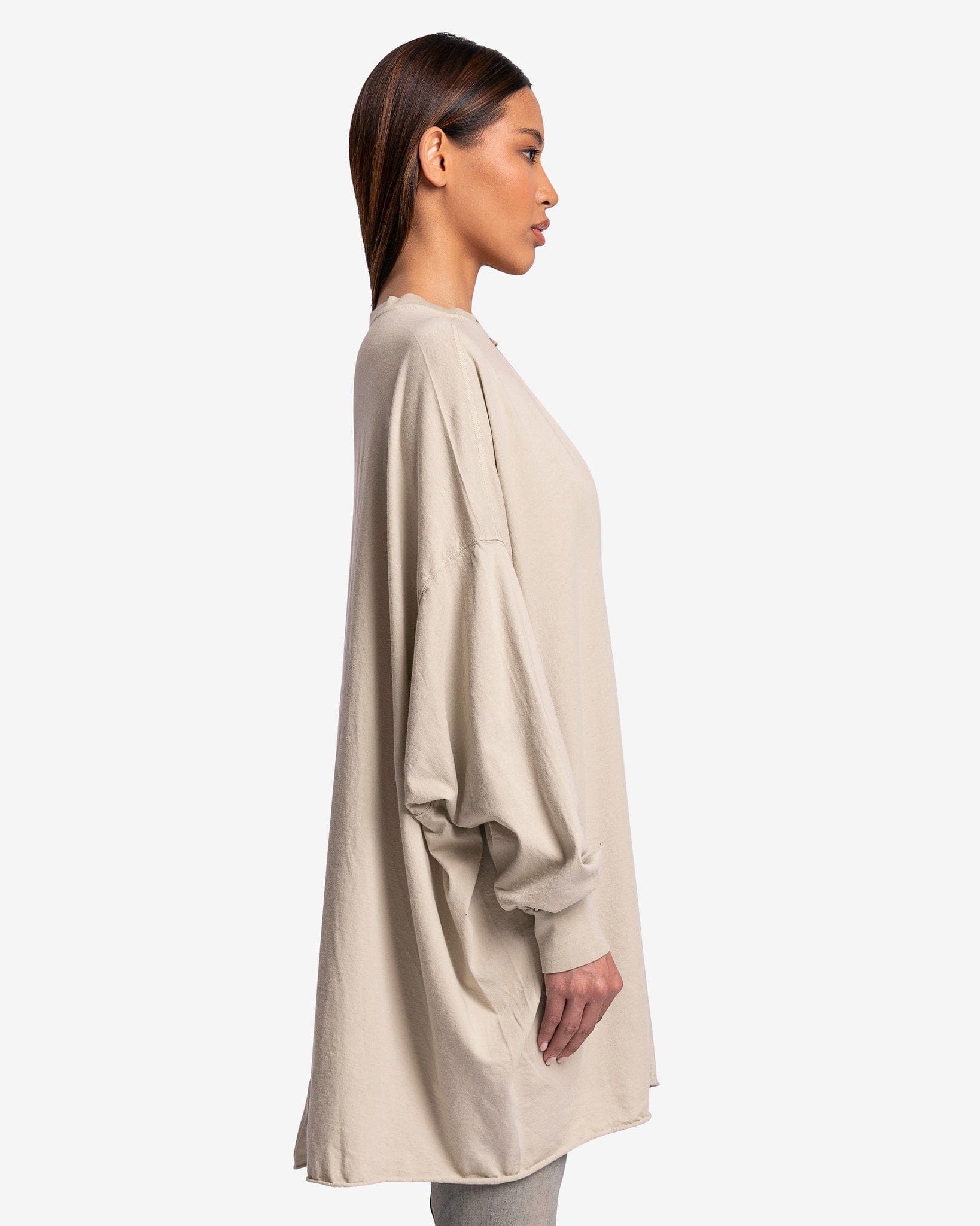 Eclipse Tunic In Pearl Rick owens – Гарантія оригінальності – вид ззаду