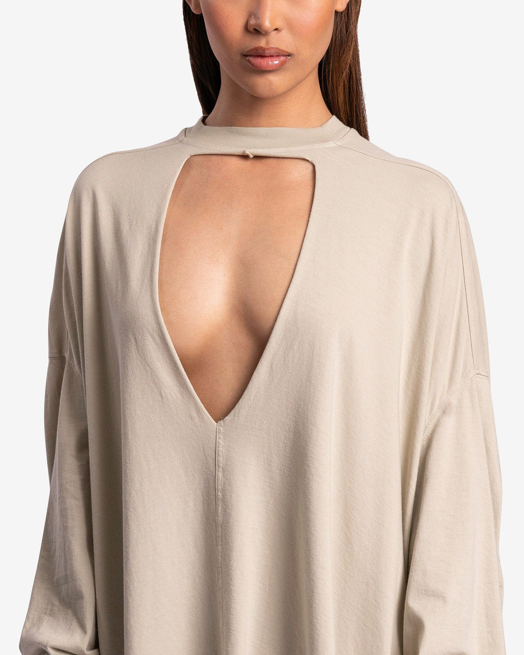 Eclipse Tunic In Pearl Rick owens – Гарантія оригінальності – збільшений вид