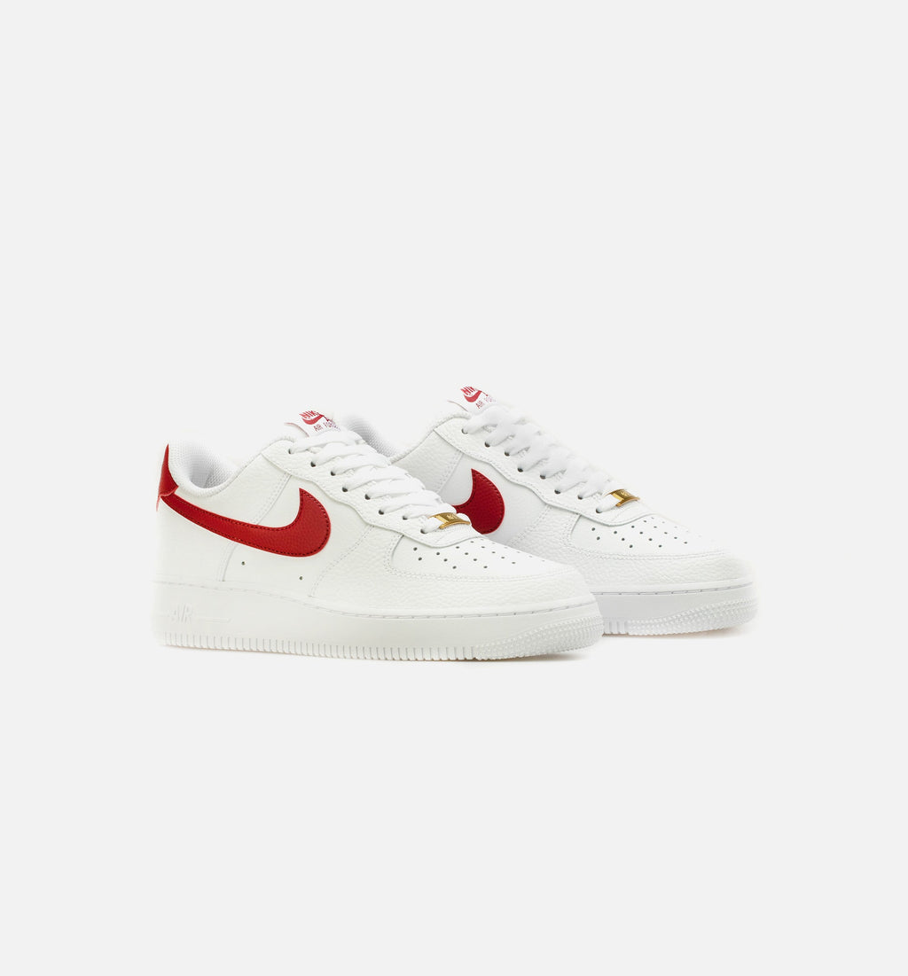Оригінальна Air Force 1 Low Team Red Mens Lifestyle Shoe Nike – вид ззаду