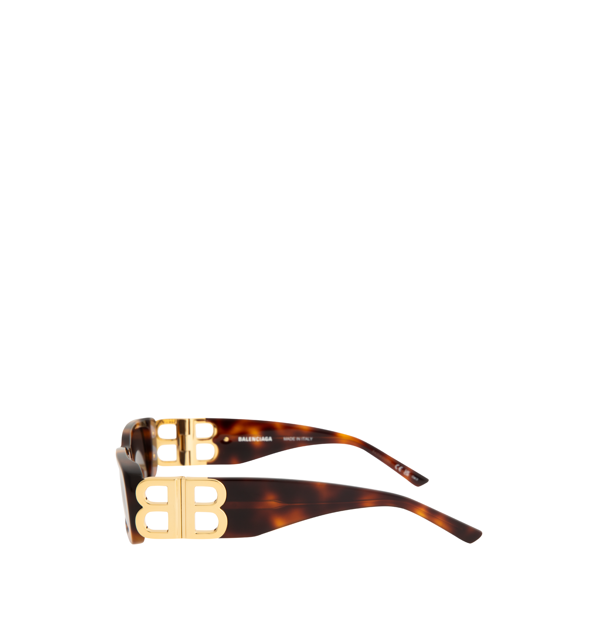 Dynasty Rectangle Sunglasses Balenciaga – Гарантія оригінальності – вид ззаду