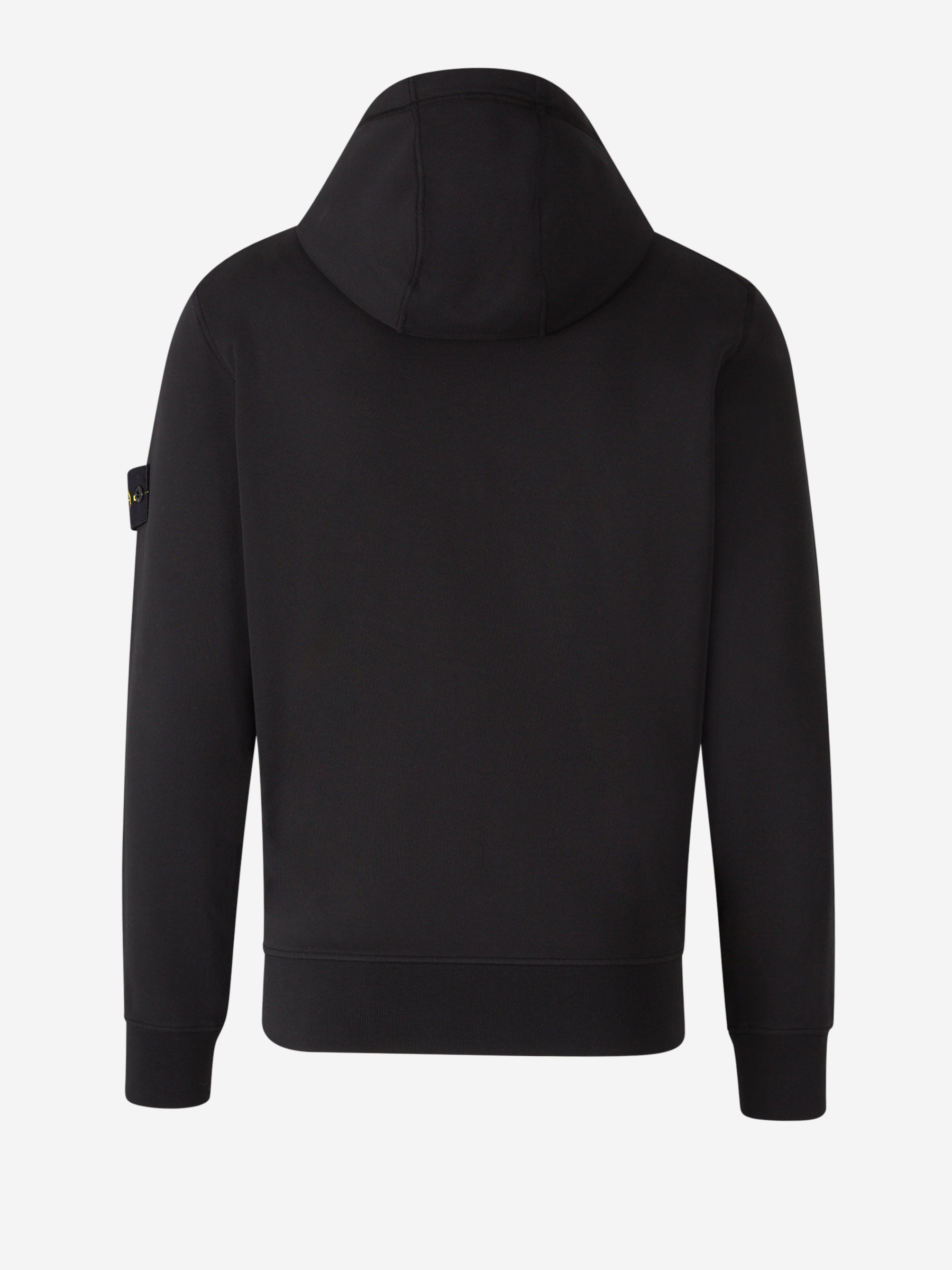 Оригінальна Cotton Zipper Sweatshirt Stone island – вид ззаду - STONE ISLAND