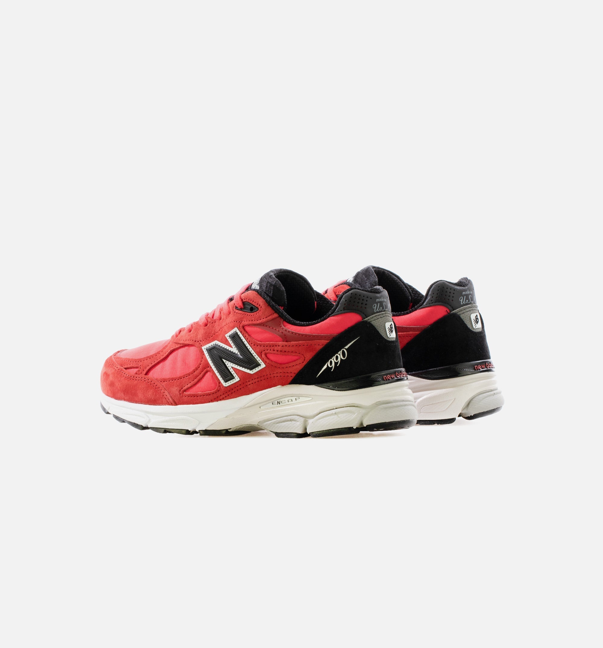 Made In Usa 990v3 Red Suede Mens Running Shoe New balance – Гарантія оригінальності – детальний вид