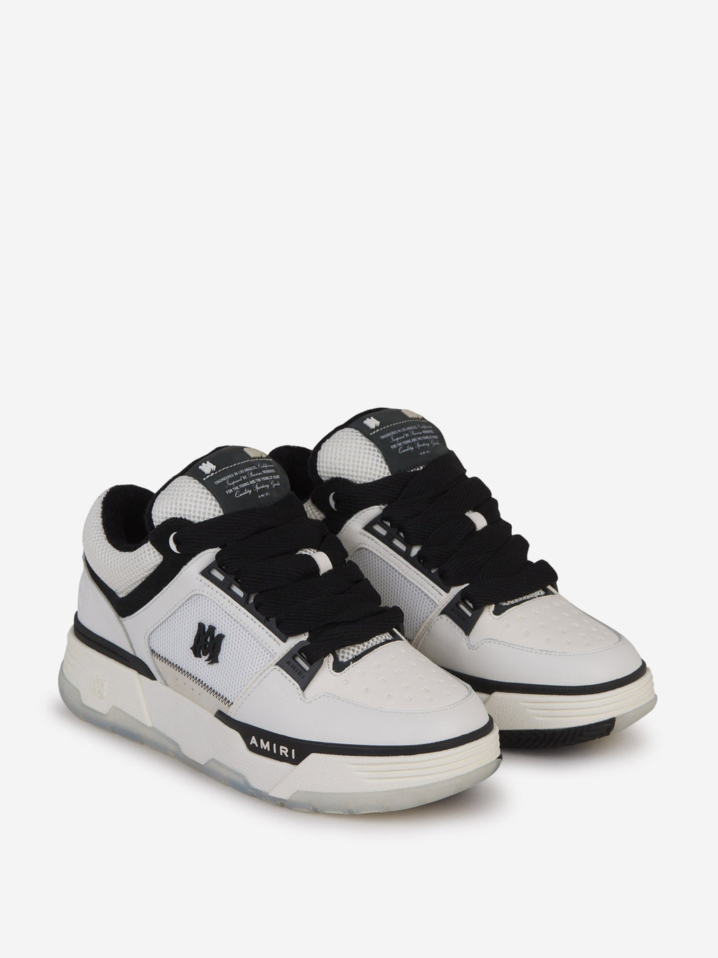Оригінальна Leather Ma-1 Sneakers Amiri – вид ззаду