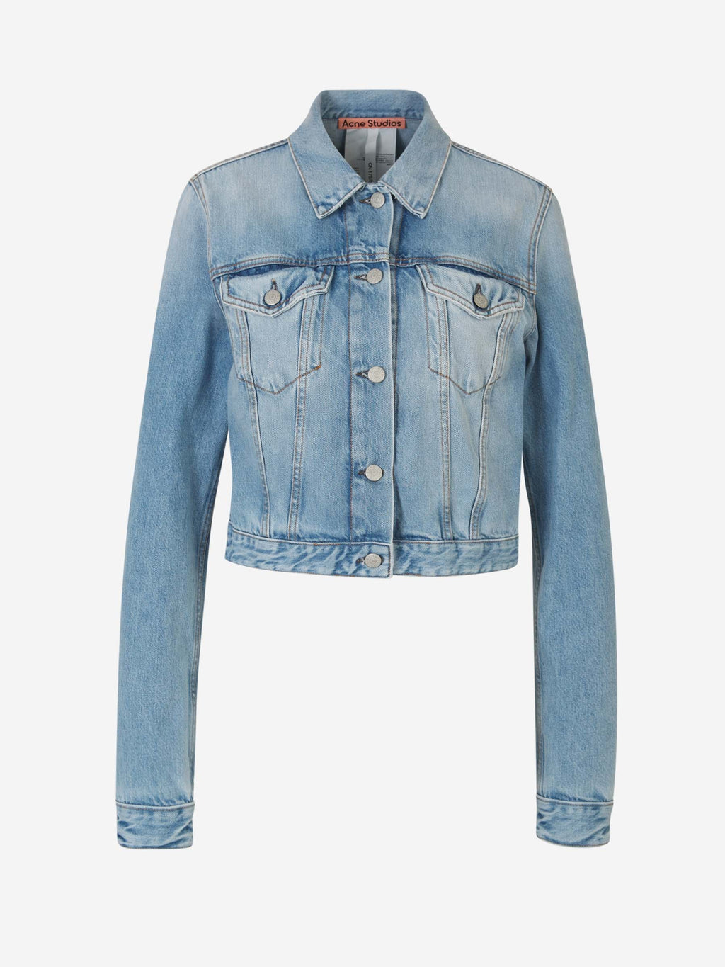 Cotton Denim Jacket Acne studios оригінал – Купити в Україні – боковий вид