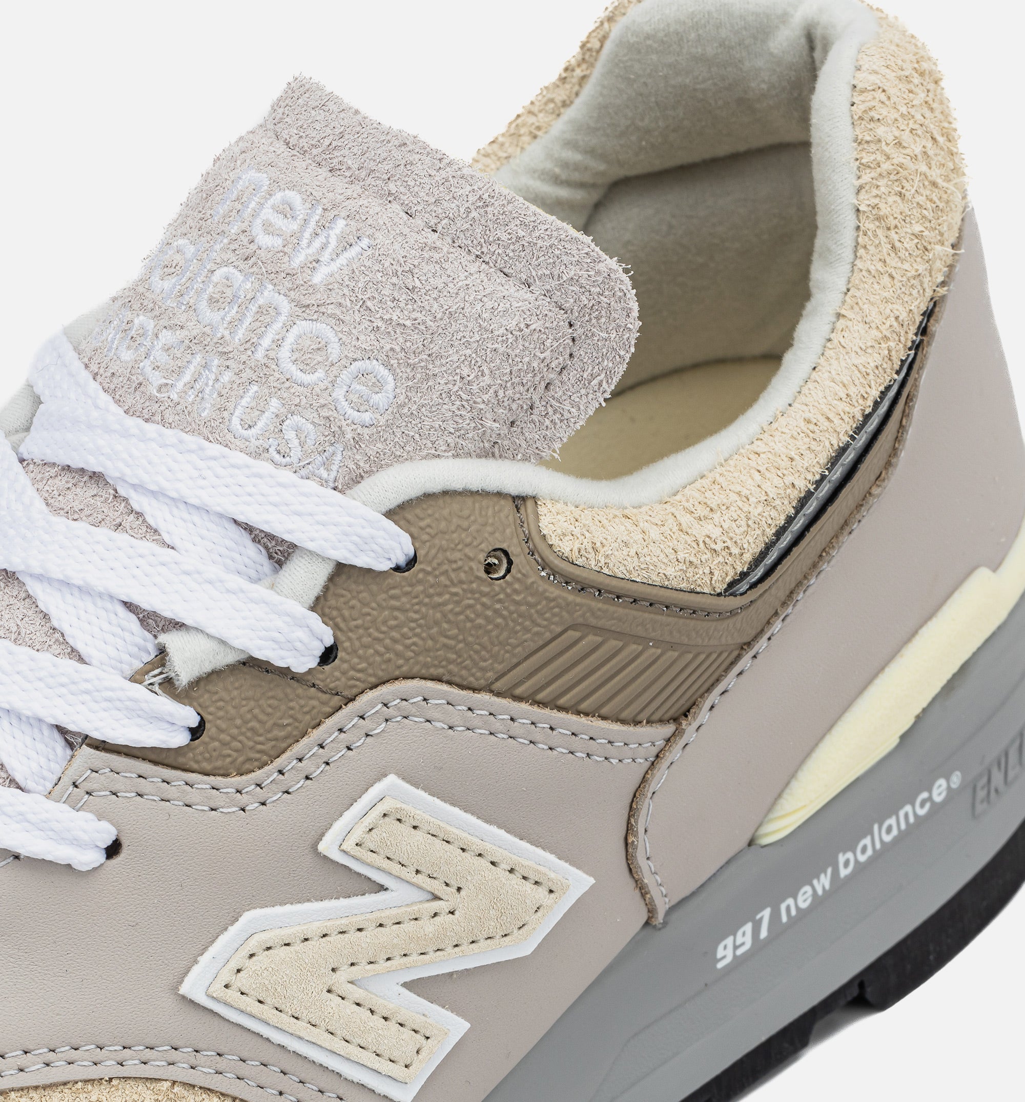 Teddy Santis X 997 Made In Usa Moonrock Driftwood Mens Lifestyle Shoe New balance – Гарантія оригінальності – вид ззаду
