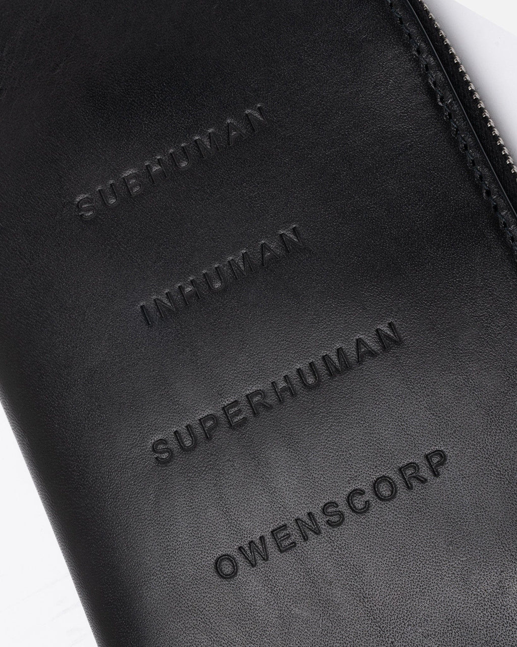 Оригінальна Edfu Neck Wallet In Black Rick owens – збільшений вид