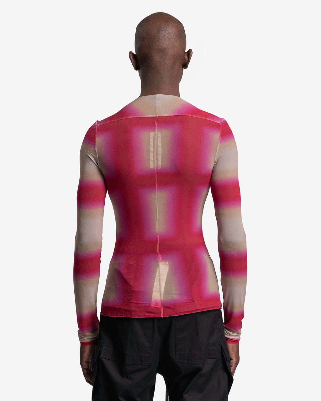 Оригінальна Edfu Top In Fuchsia Plaid Rick owens – детальний вид