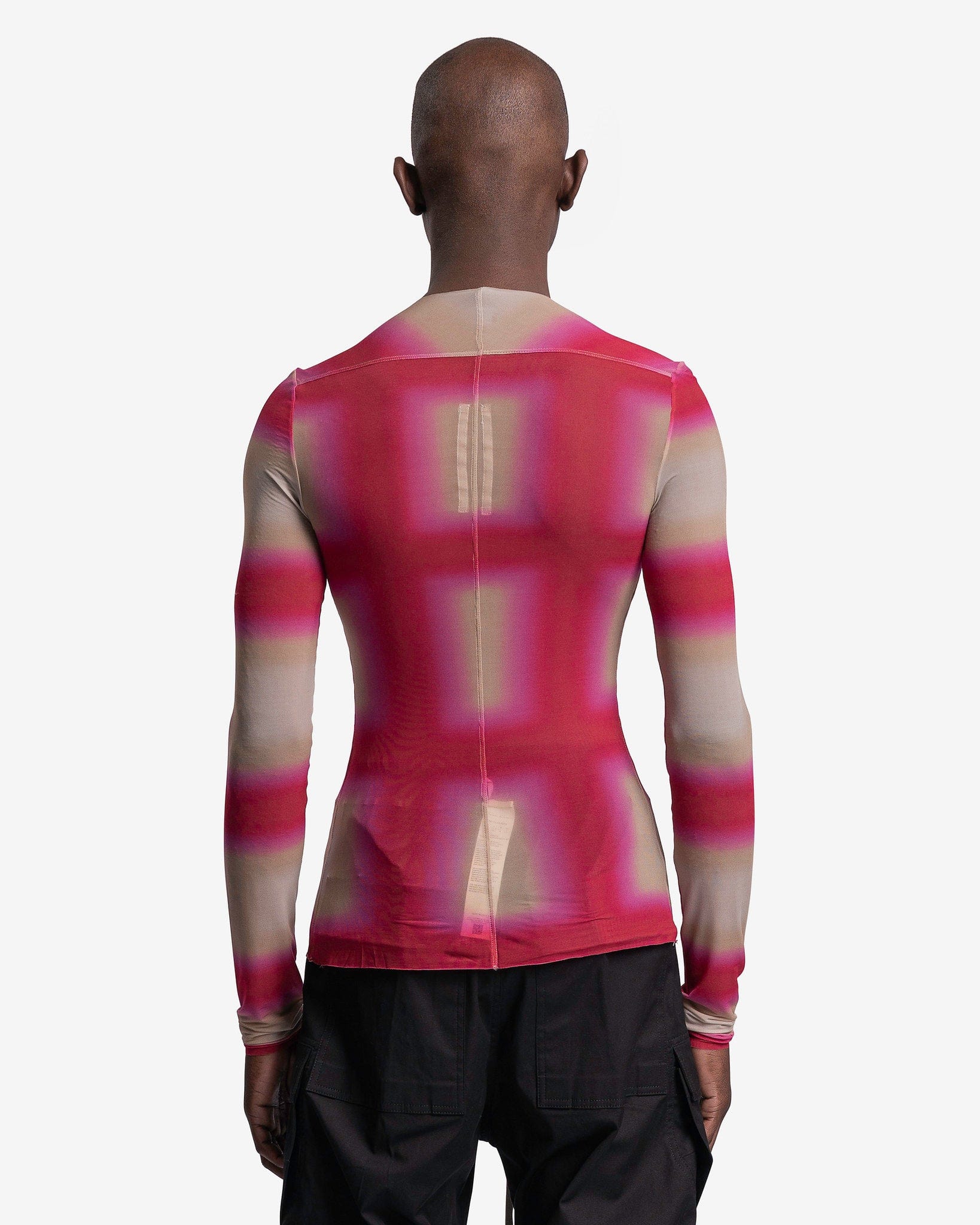 Оригінальна Edfu Top In Fuchsia Plaid Rick owens – детальний вид