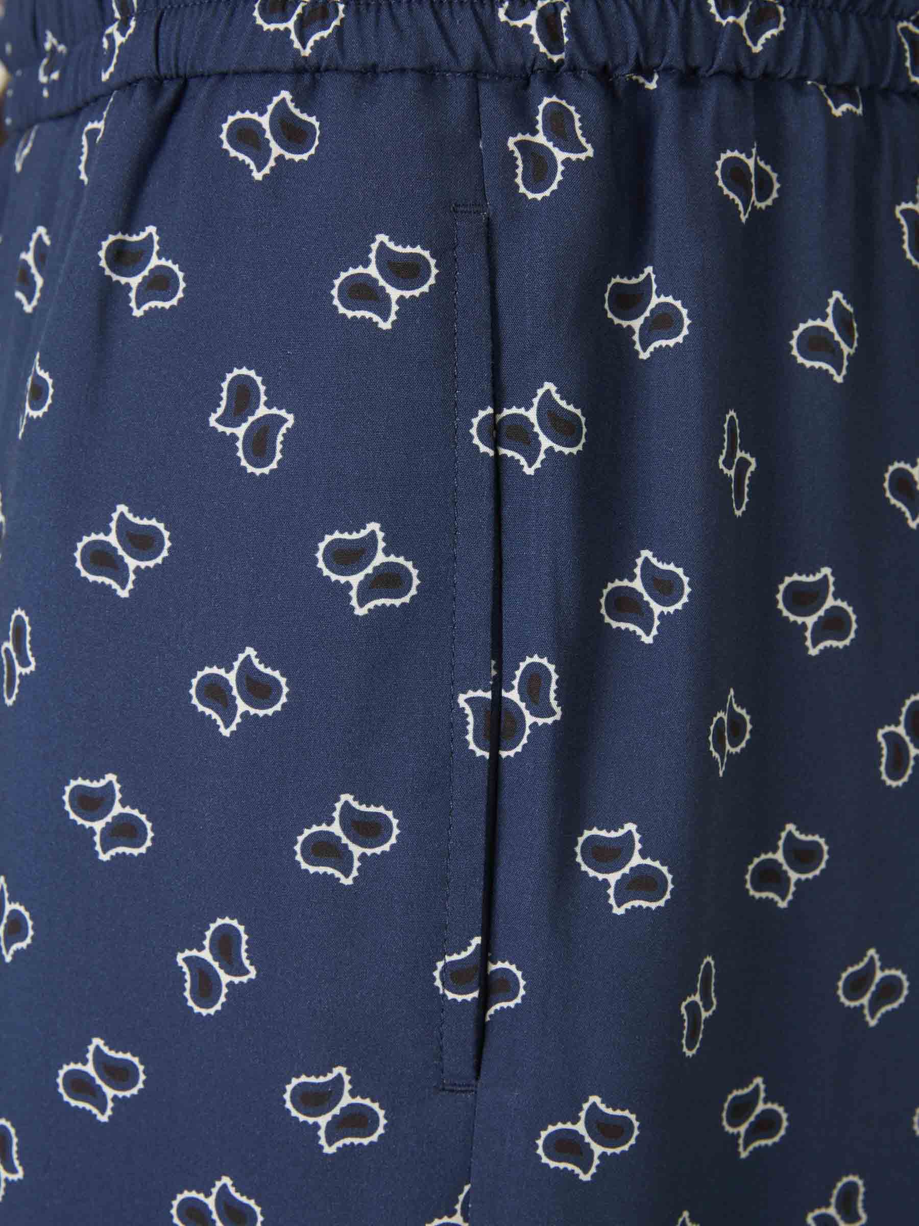 Оригінальна Paisley Motif Bermuda Shorts Palm angels – детальний вид