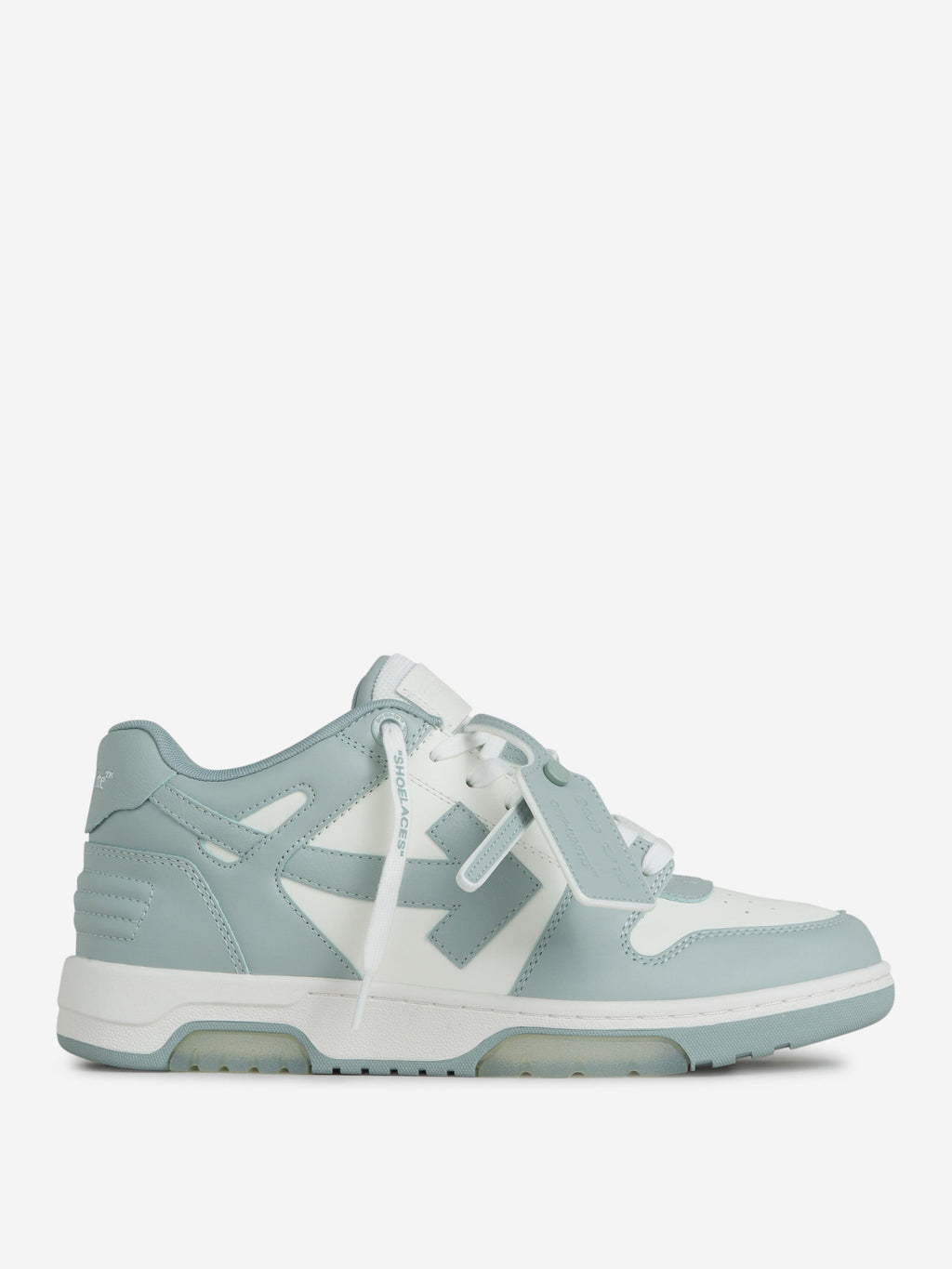 Sneakers Out Of Office Off-white – Гарантія оригінальності – боковий вид
