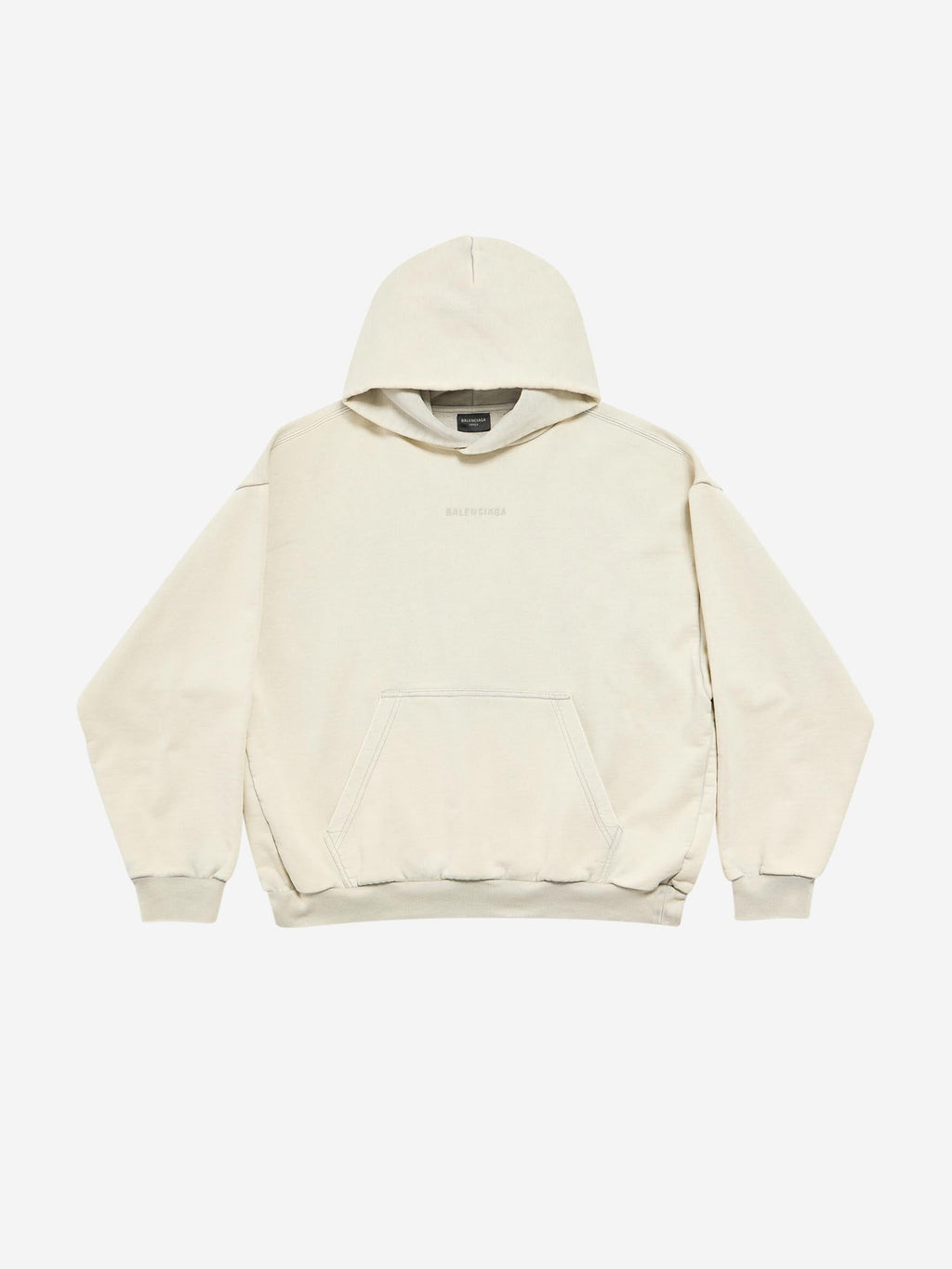 Оригінальна Cotton Logo Sweatshirt Balenciaga – боковий вид
