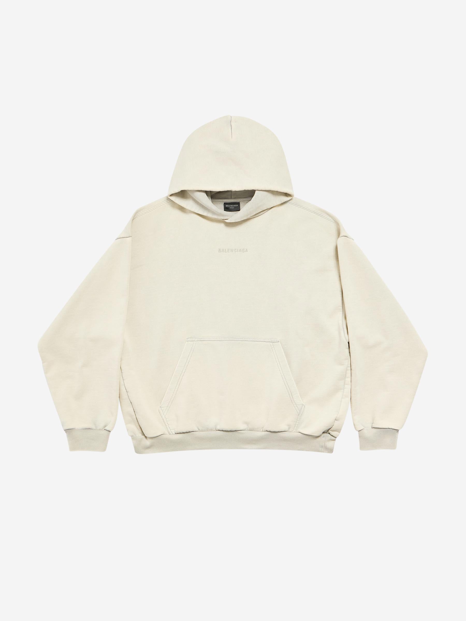 Оригінальна Cotton Logo Sweatshirt Balenciaga – боковий вид