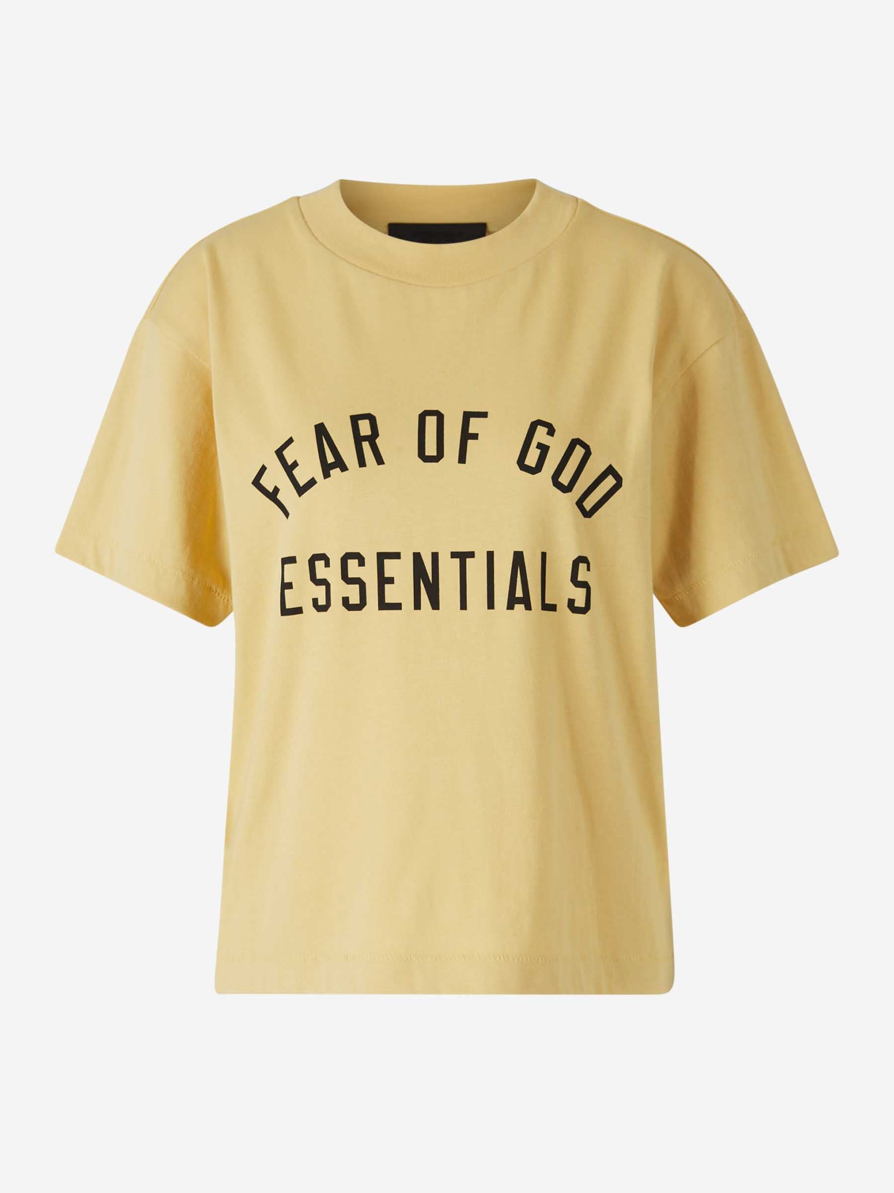 Cotton Logo T-Shirt Fear of god оригінал – Купити в Україні – боковий вид