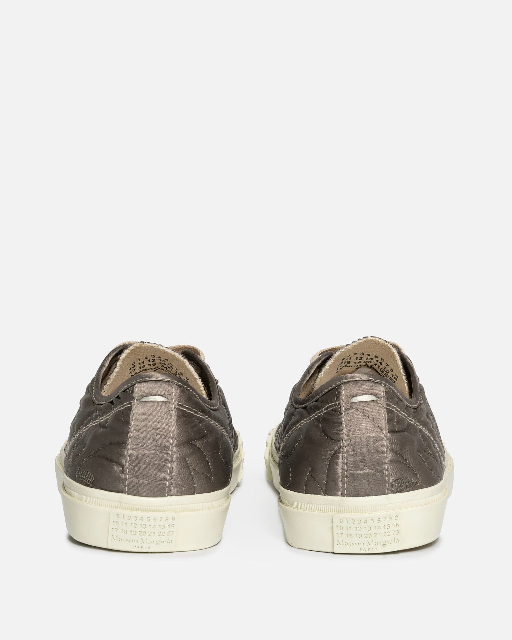 Embroidered Tabi Sneaker In Grey Maison margiela оригінал – Купити в Україні – збільшений вид